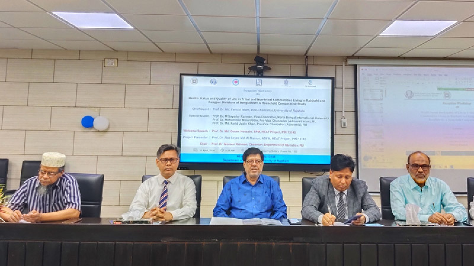 রাজশাহী-রংপুরে আদিবাসীদের স্বাস্থ্য ও জীবনমান নিয়ে রাবিতে গবেষণা কর্মশালা