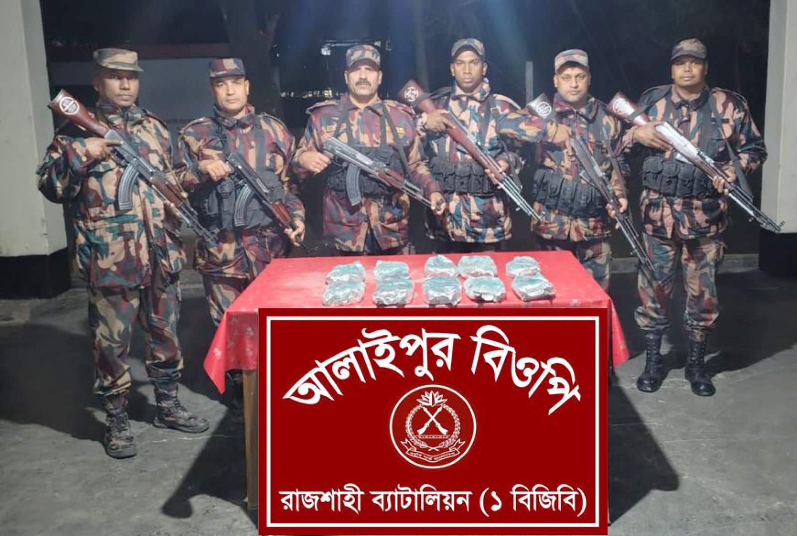 রাজশাহী’র সীমান্তে নিষিদ্ধ ও ক্ষতিকারক কীটনাশক জব্দ