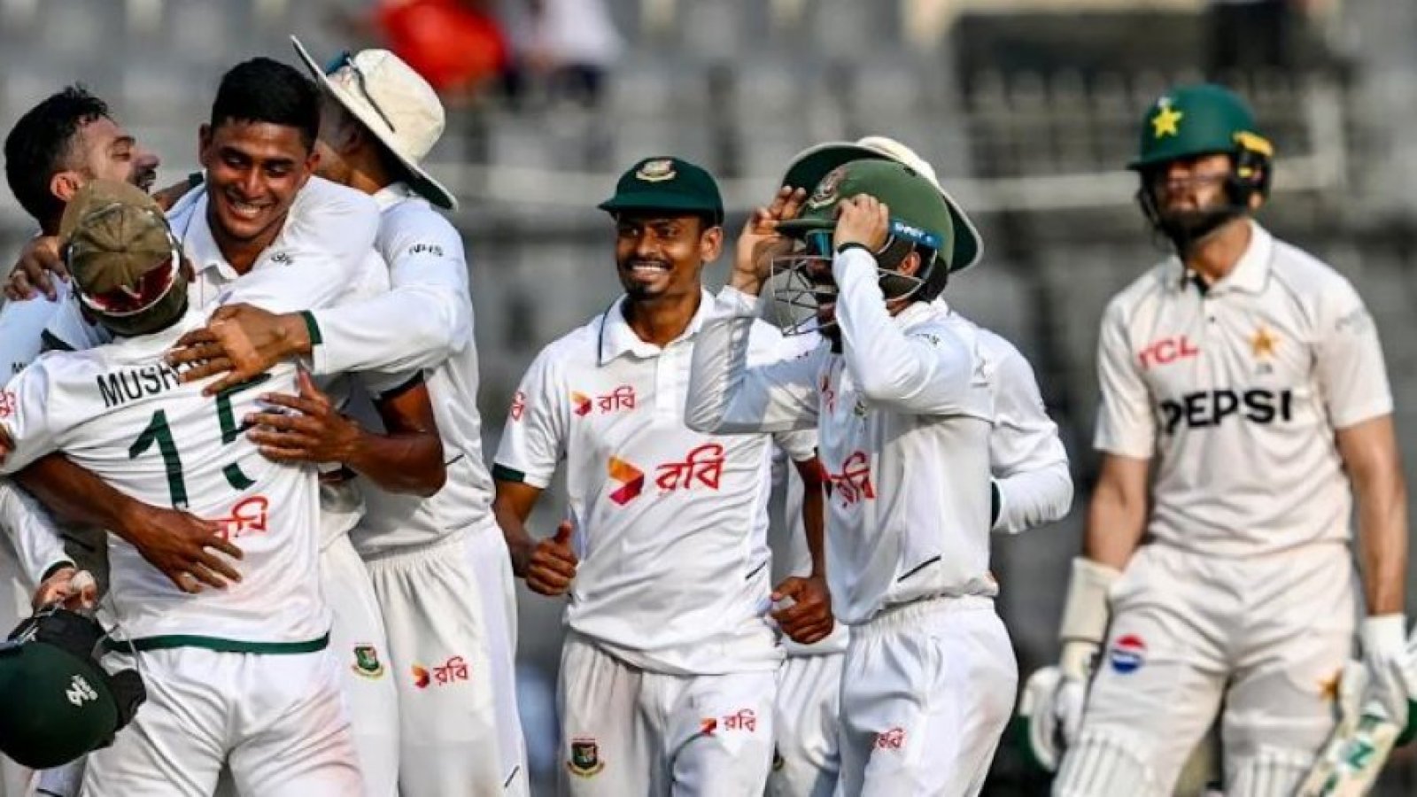 টেস্ট চ্যাম্পিয়নশিপ টেবিলে পাকিস্তান-ইংল্যান্ডকে পেছনে ফেলেছে বাংলাদেশ