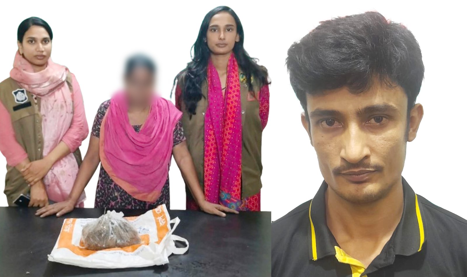 নগরীতে নারীসহ ২ মাদক ব্যবসায়ী গ্রেপ্তার, মাদকদ্রব্য উদ্ধার
