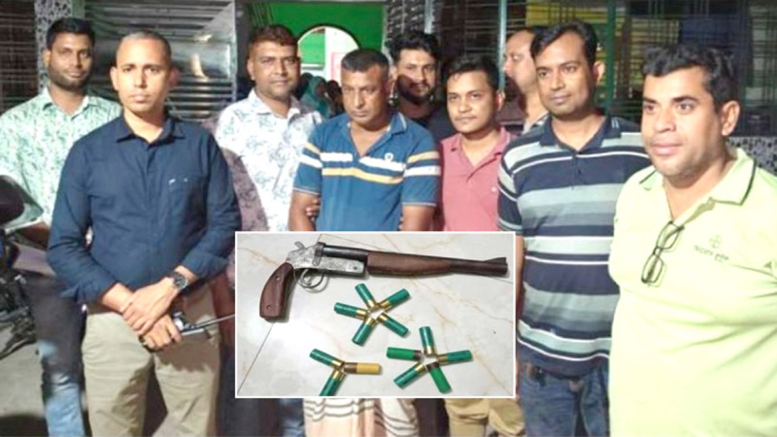 মাদক অভিযানে গিয়ে উদ্ধার হলো আগ্নেয়াস্ত্র