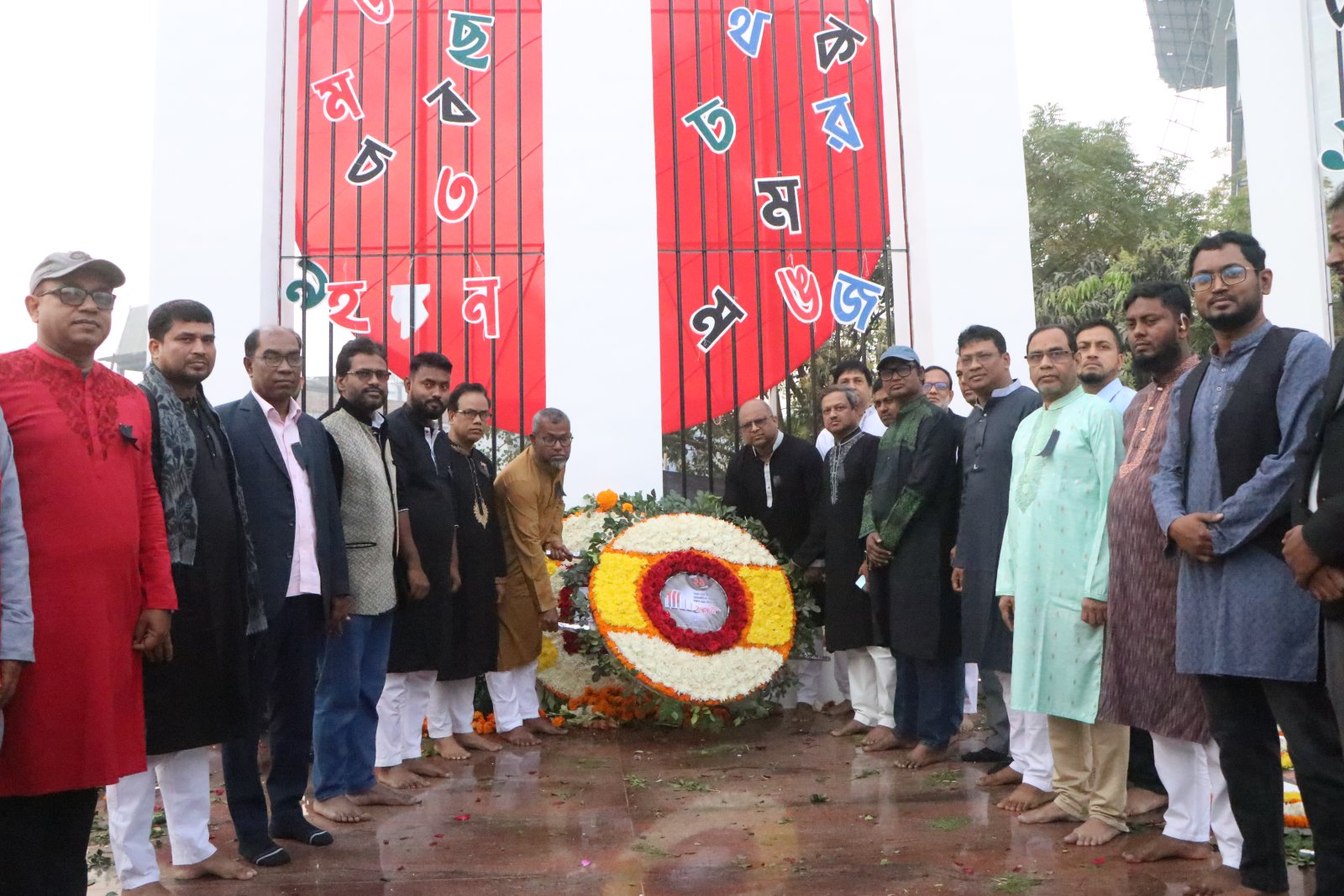 শহিদ দিবস ও আন্তর্জাতিক মাতৃভাষা দিবসে রাকাব’র শ্রদ্ধা নিবেদন