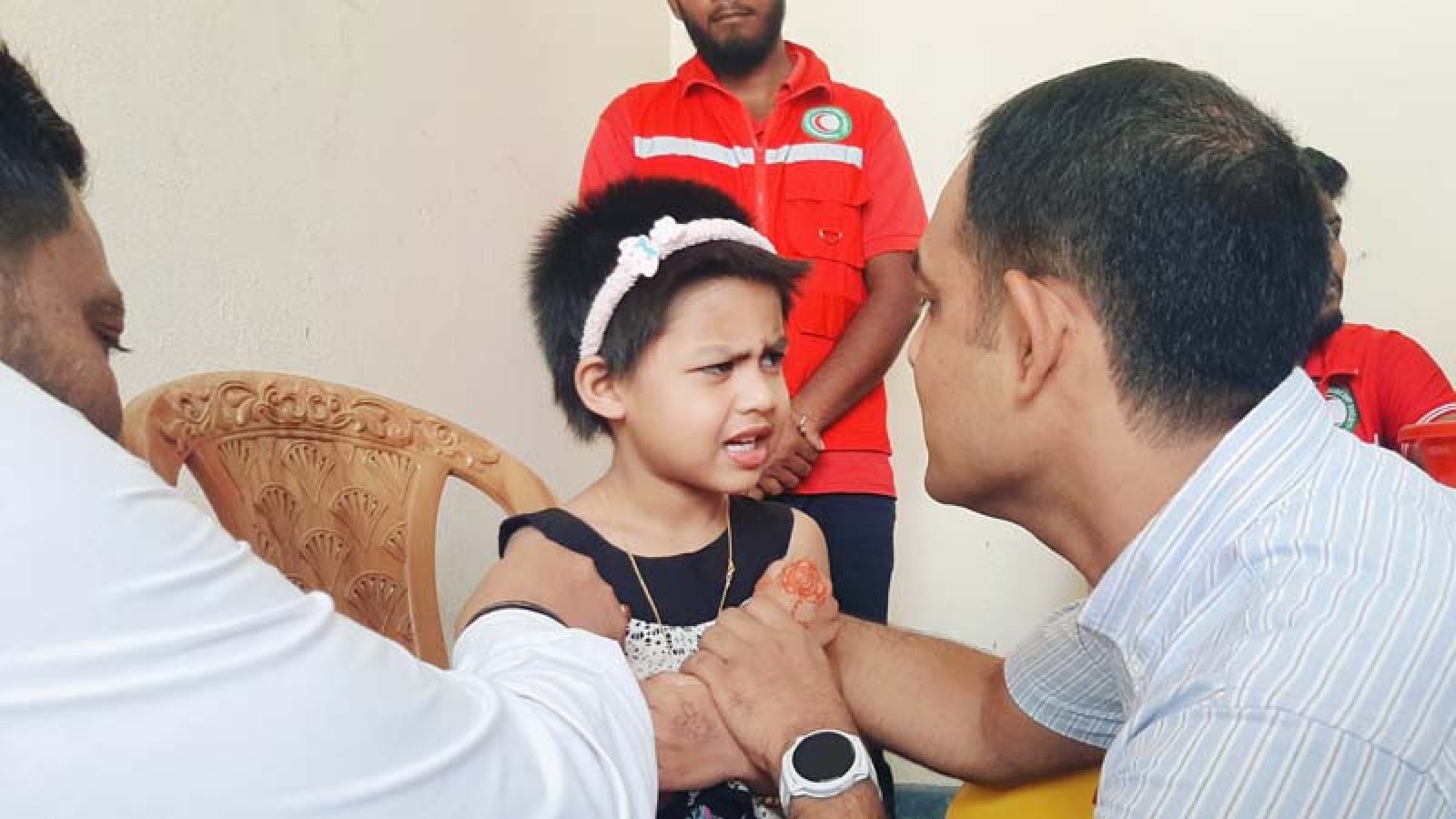 সিংড়ায় হাম-রুবেলা টিকাদান ক্যাম্পেইনে উদ্বোধন