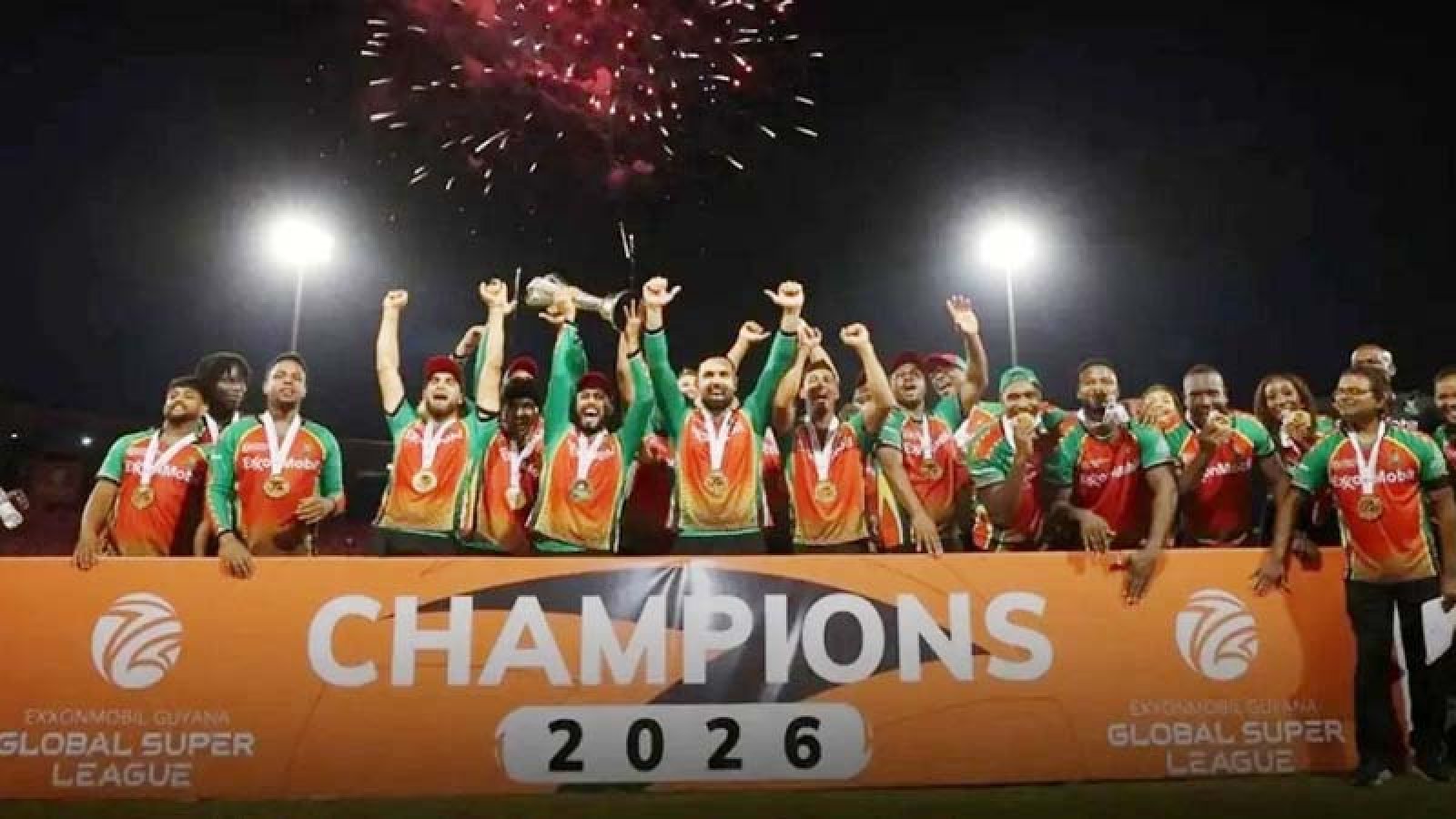 টি-টোয়েন্টিতে ইতিহাস : ৮৬ রানের লক্ষ্য দিয়েও চ্যাম্পিয়ন গায়ানা