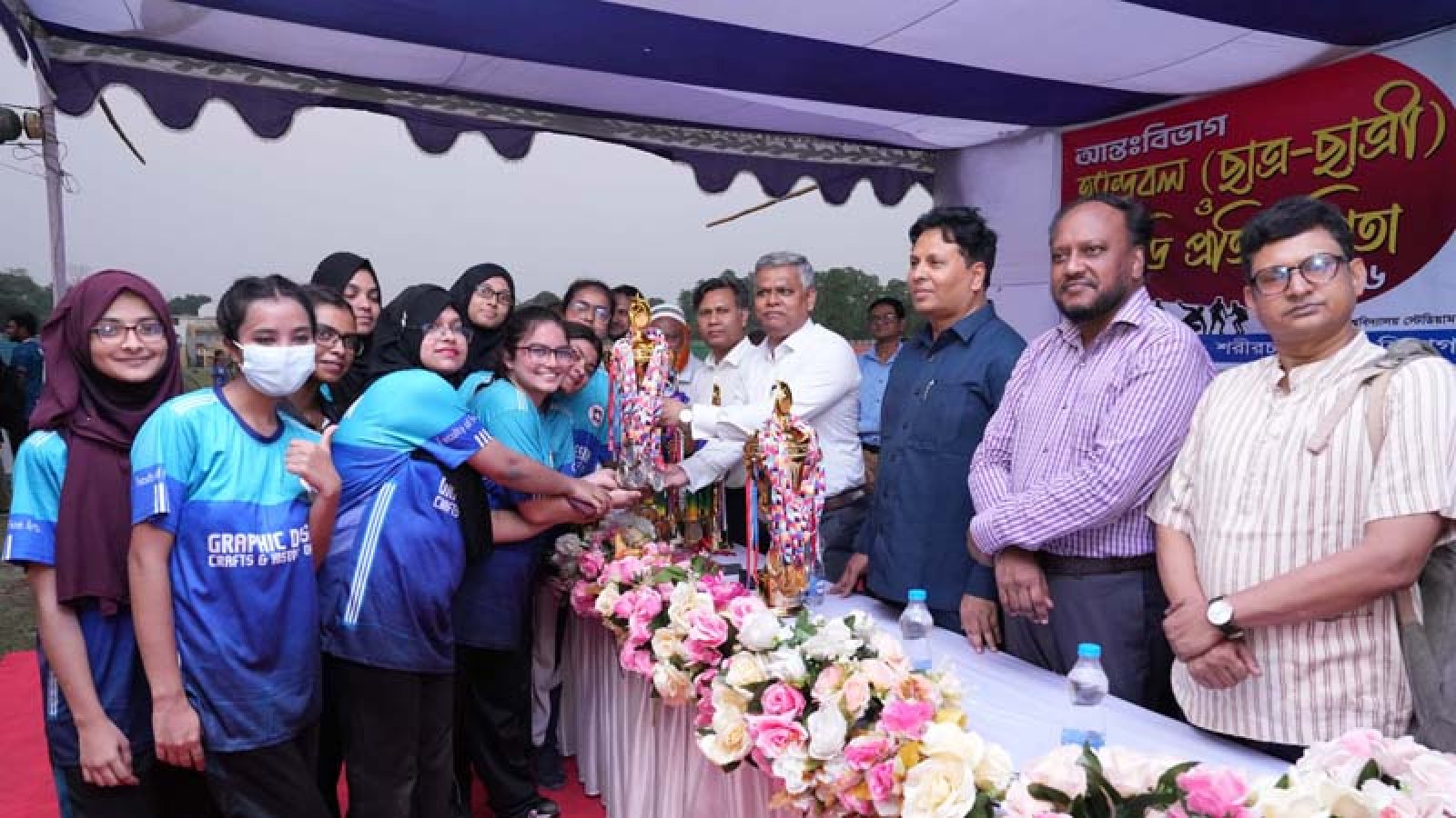 রাবিতে আন্তঃবিভাগ হ্যান্ডবল ও কাবাডি প্রতিযোগিতা সমাপ্ত