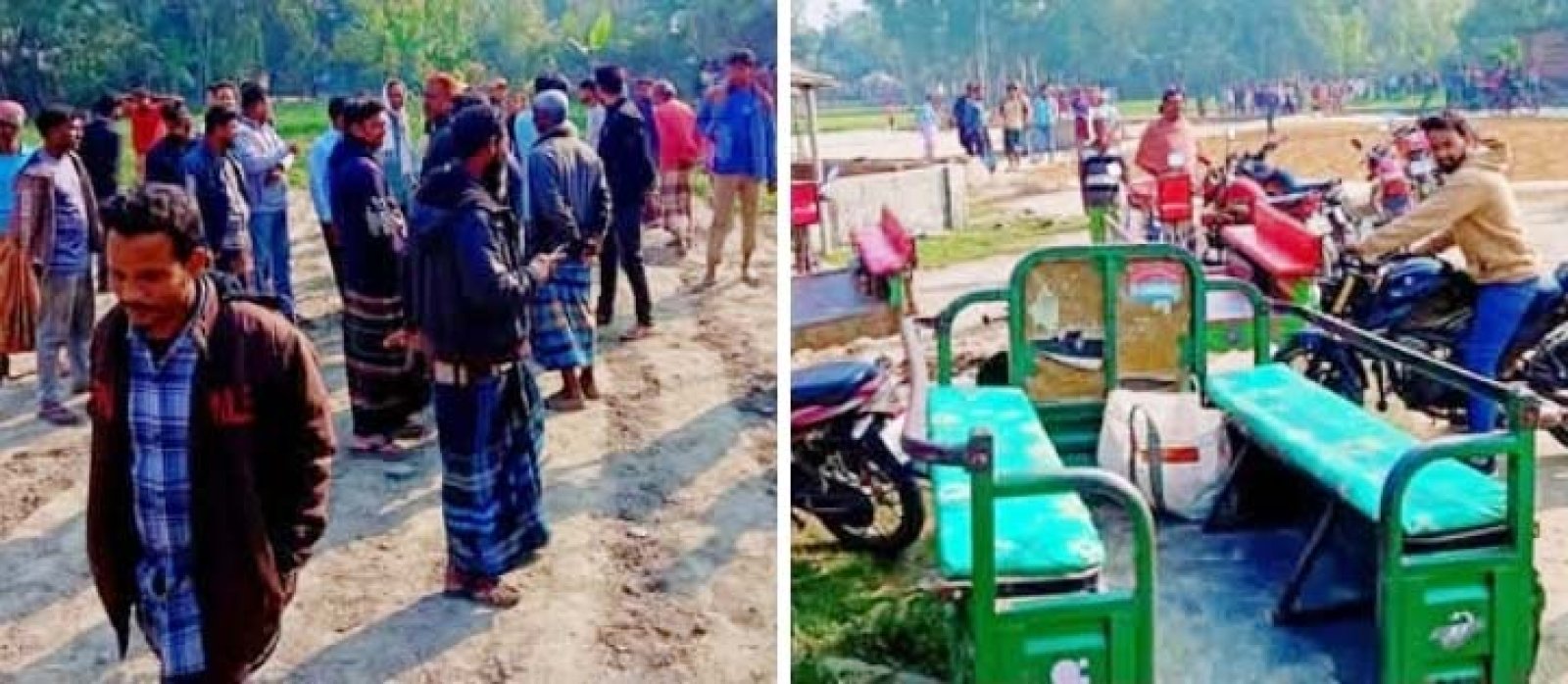 ধামইরহাটে কুকুর জবাই করে খাসির মাংস বিক্রির চেষ্টা, কসাই পলাতক