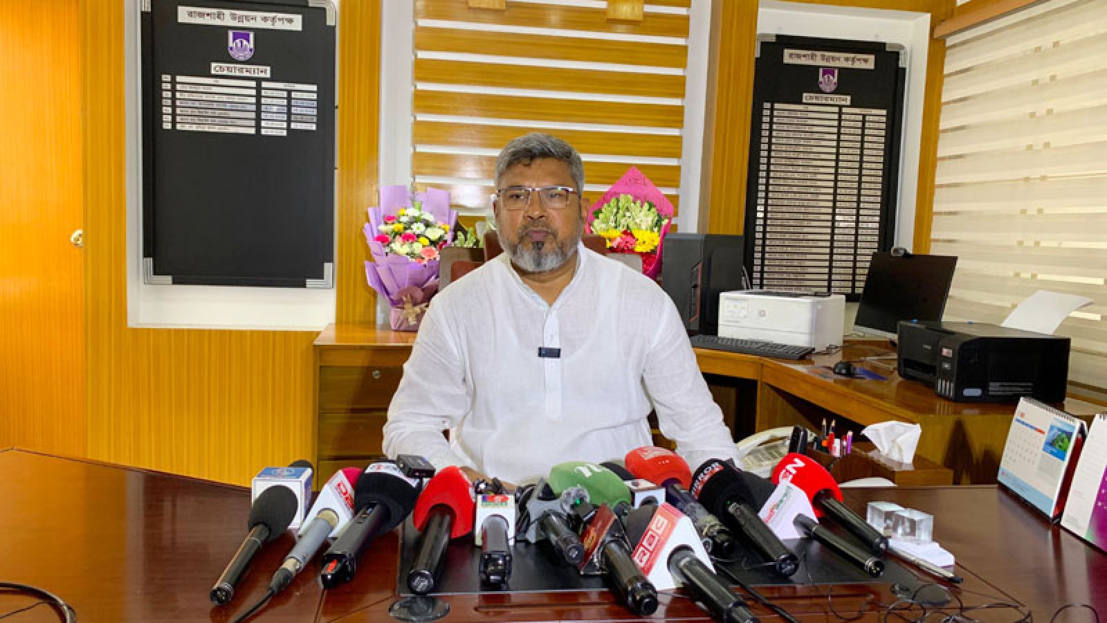 রাজশাহীকে দুর্নীতিমুক্ত শহর গড়ার প্রত্যয় আরডিএ চেয়ারম্যানের