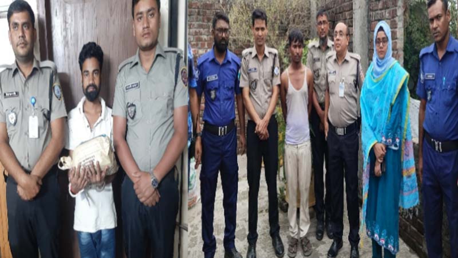 রাণীনগরে ২কেজি গাঁজাসহ মাদক কারবারি রকি গ্রেপ্তার