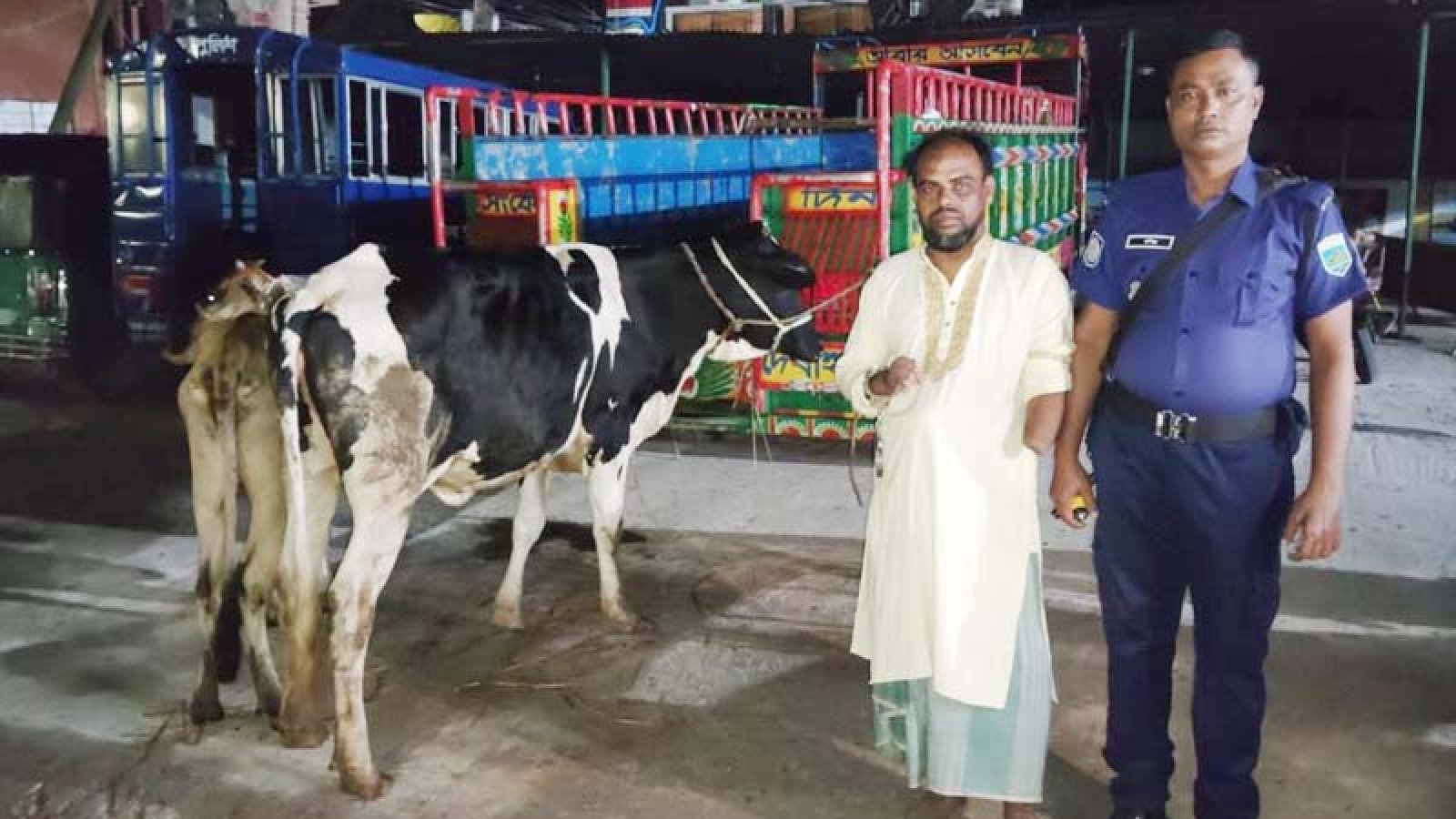 বাড়ির আন্ডারগ্রাউন্ডে যুবদলের কর্মীর চোরাই গরুর খামার