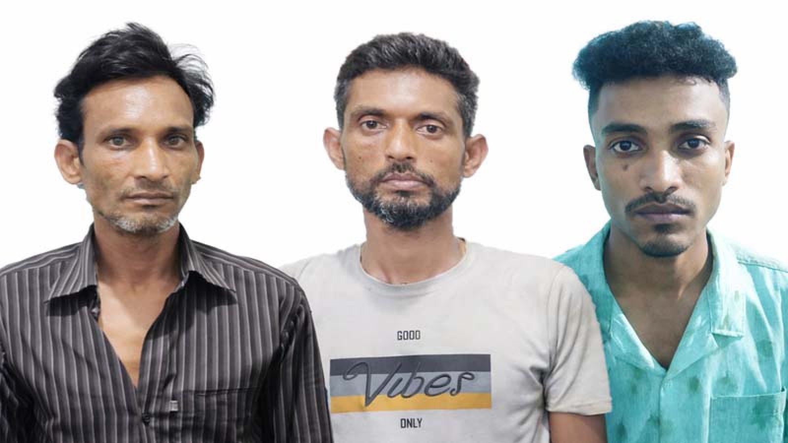 ৩ মাদক ব্যবসায়ী গ্রেপ্তার; ট্যাপেন্টাডল ট্যাবলেট ও গাঁজা উদ্ধার