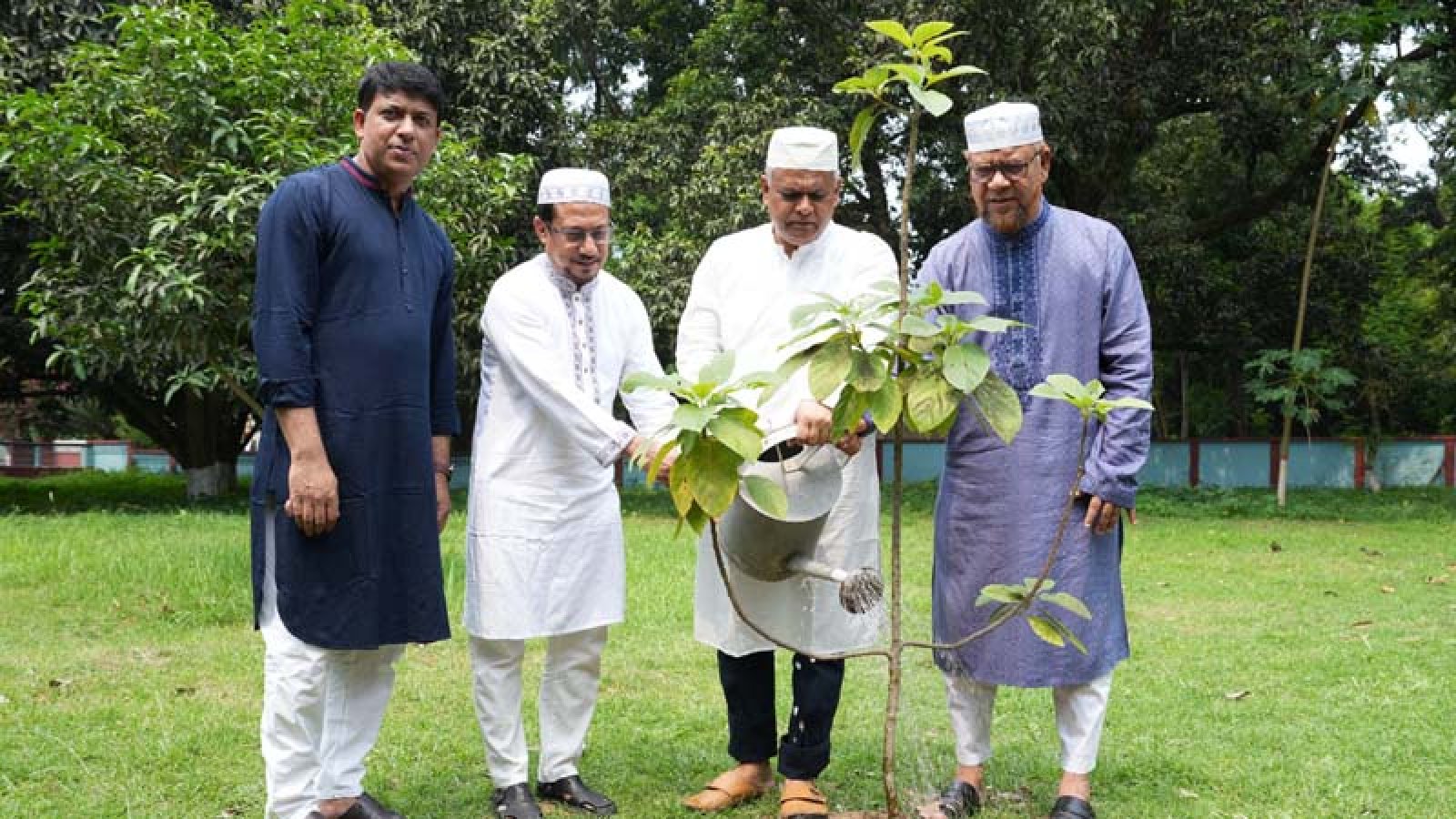 বিশ্ব পরিবেশ দিবসে রাবি উপাচার্যের বৃক্ষরোপণ
