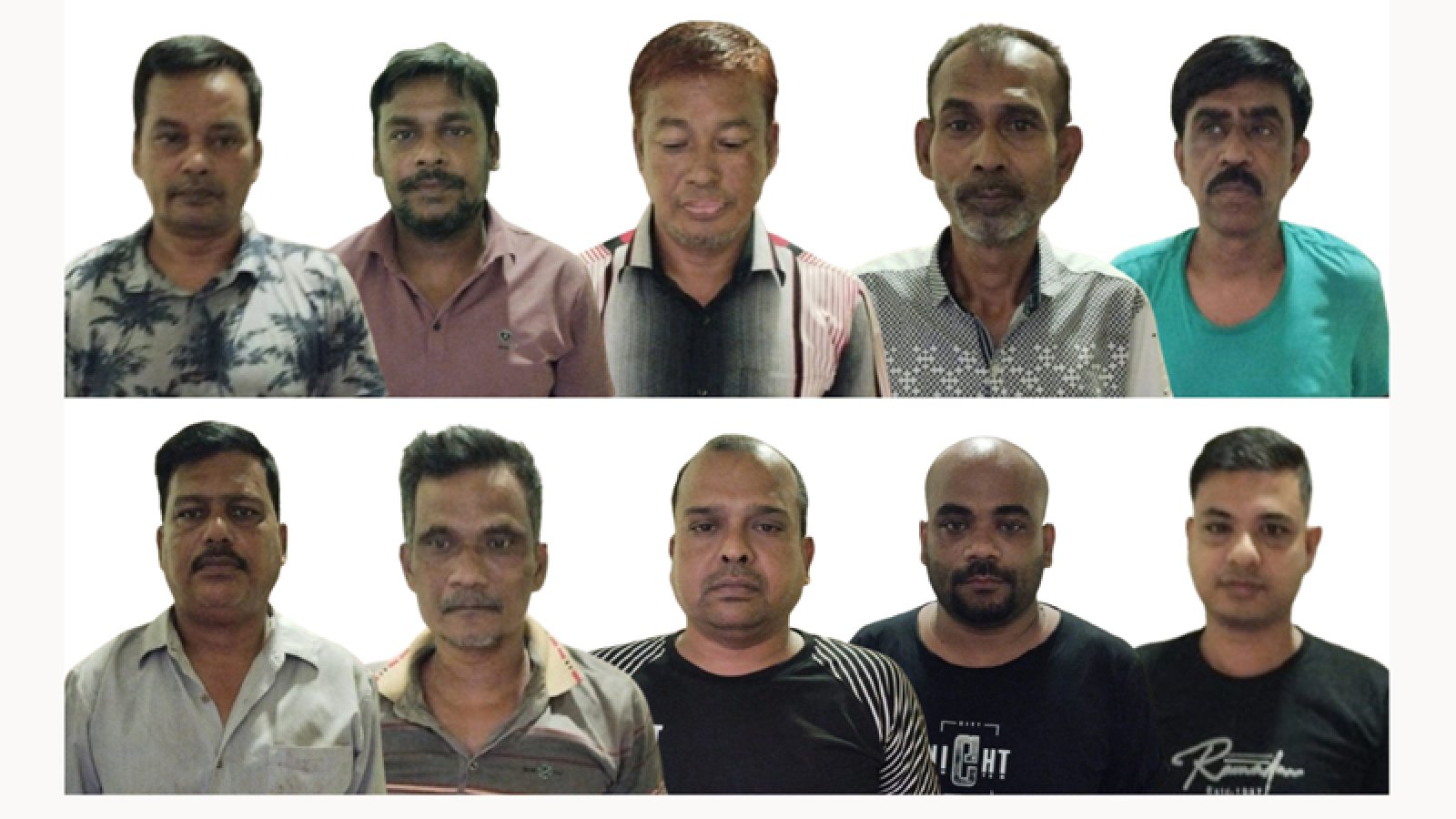 নগরীতে ১০ জুয়াড়ি গ্রেপ্তার