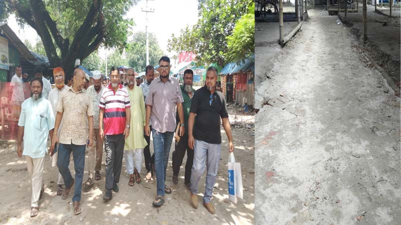 আদমদীঘিতে সওজের জায়গায় অনুমতি ছাড়াই প্রকল্প বাস্তবায়নের চেষ্টা