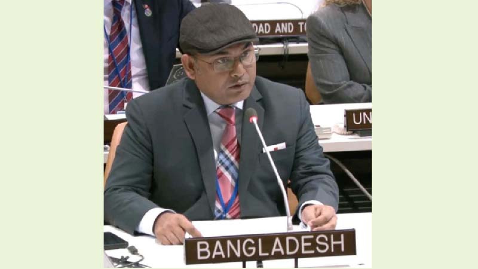 জলবায়ু পরিবর্তনে ন্যায়বিচার ও ন্যায্য অর্থায়নের দাবি বিশ্ব মঞ্চে ড.সাইমুম পারভেজ