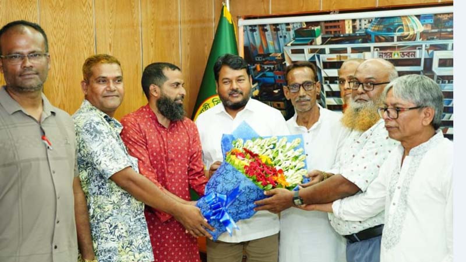 রাসিক প্রশাসকের সঙ্গে কোর্ট দলিল লেখক সমিতির নেতৃবৃন্দের সৌজন্য সাক্ষাৎ
