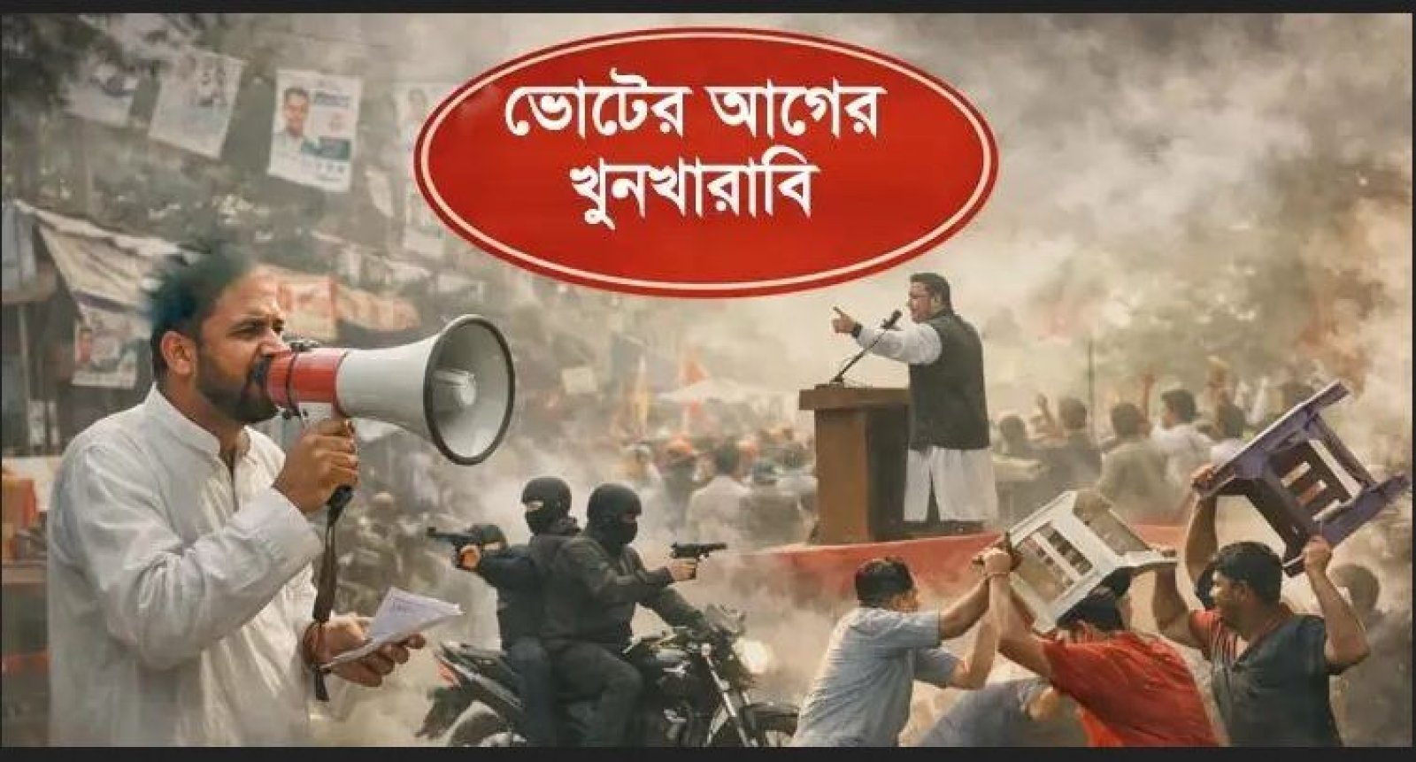 ভোটের আগেই ৪ জনের প্রাণহানি, সারাদেশে ১৪৪ সহিংসতা
