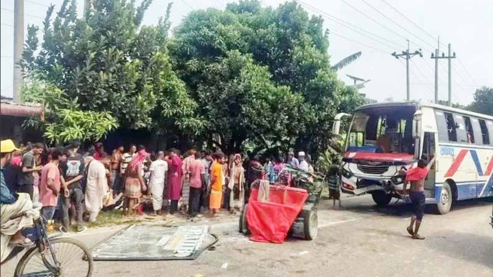 ময়মনসিংহে বাসচাপায় অটোরিকশার ৭ যাত্রী নিহত