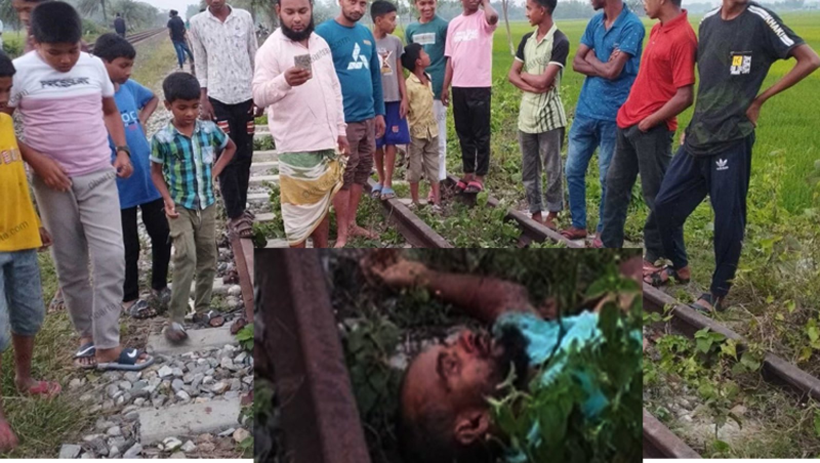 পার্বতীপুরে ট্রেনের ধাক্কায় এক যুবকের মৃত্যু