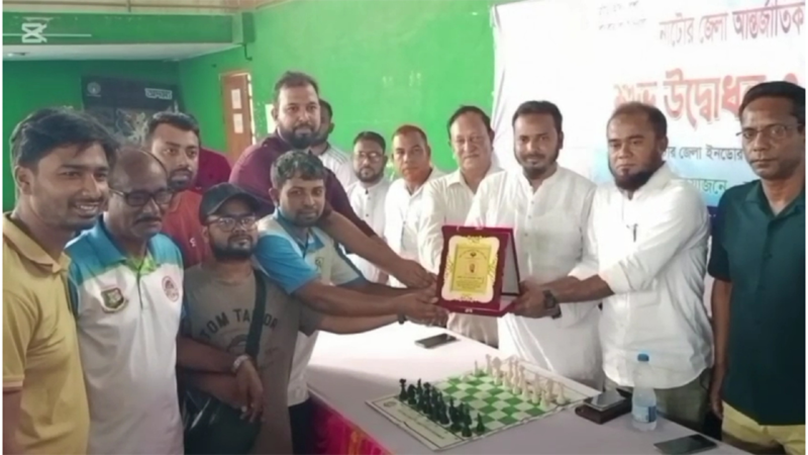 নাটোর জেলা আন্তর্জাতিক ফিদে র‌্যাপিড রেটিং দাবা প্রতিযোগিতা উদ্বোধন