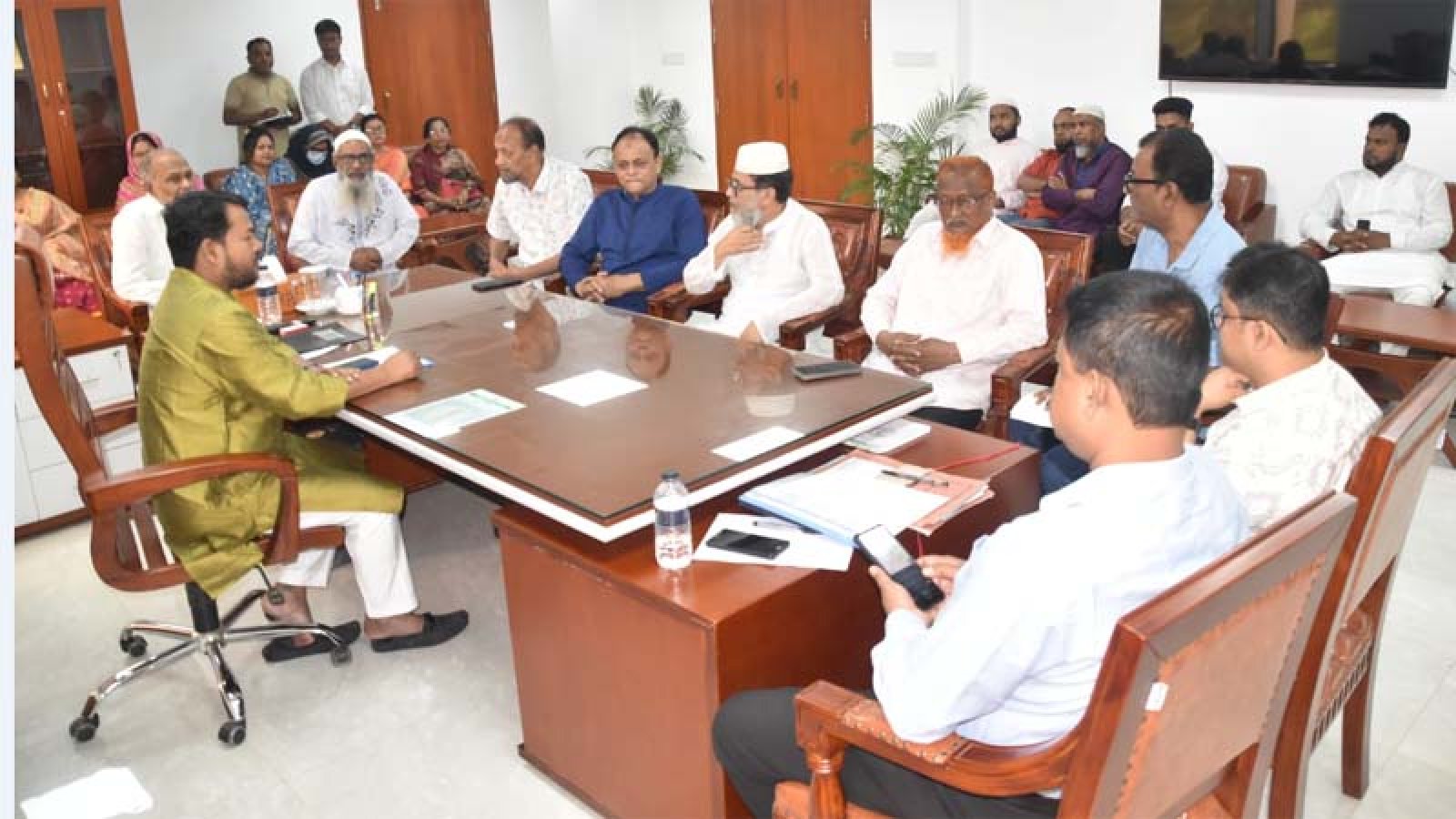 প্রধানমন্ত্রীর পরিকল্পনা বাস্তবায়নে নগরীর ধর্মীয় প্রতিষ্ঠানগুলোর উন্নয়নে সহযোগিতা করা হবে