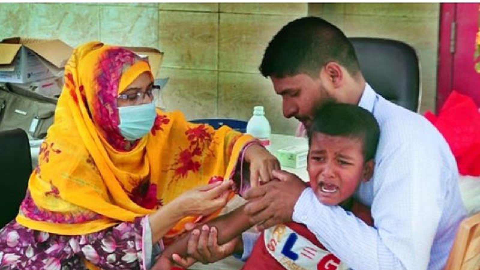 চাঁপাইয়ে এক সপ্তায় হামের টিকা নিলো ৭০ হাজার ৬০০ শিশু
