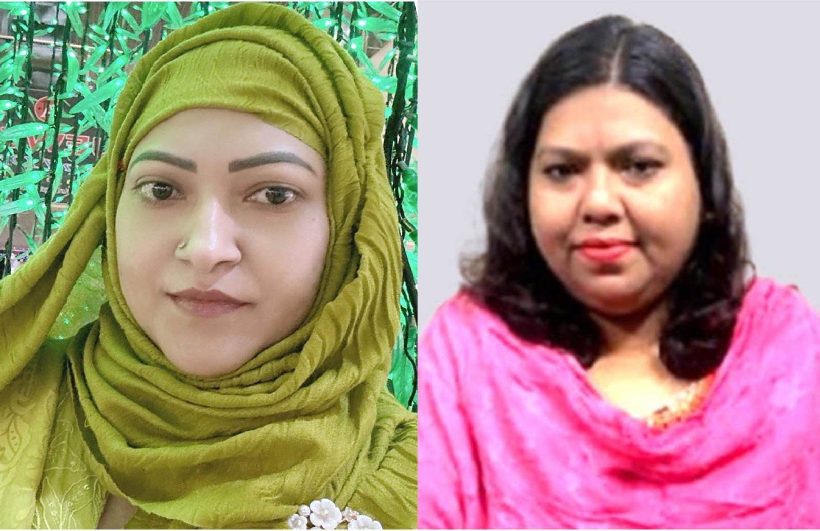 ওয়ার্ল্ড হিউম্যান রাইটস অর্গানাইজেশনের জেলা কমিটির সভাপতি আয়েশা.সম্পাদক ফাতেমা