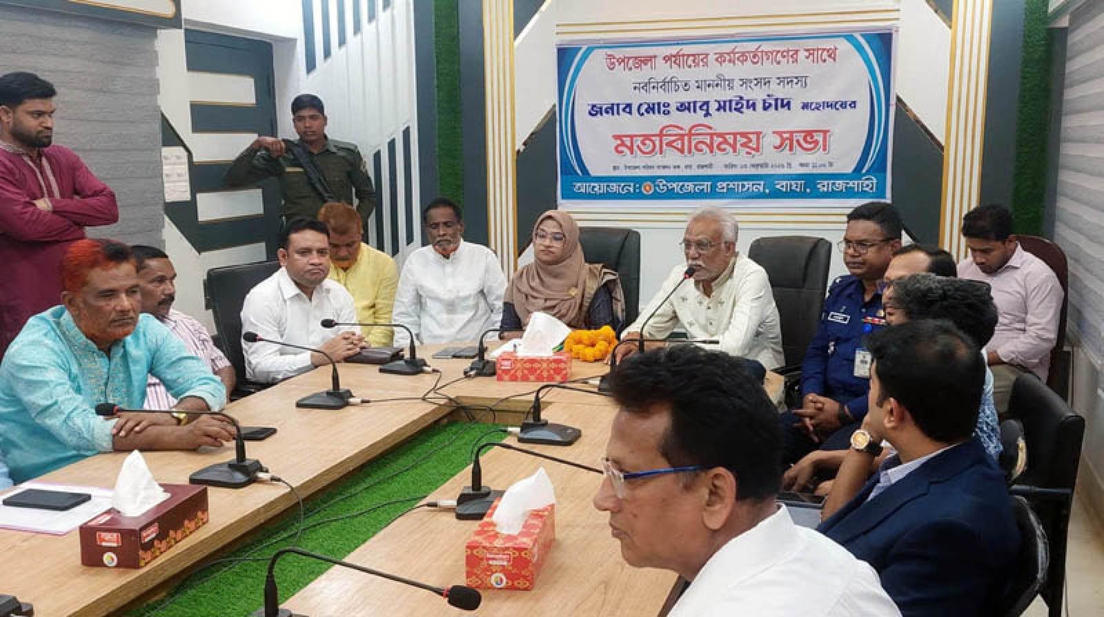 মানুষের প্রতি জুলুম অত্যাচার চাঁদাবাজি করতে দেয়া হবে না : আবু সাঈদ চাঁদ