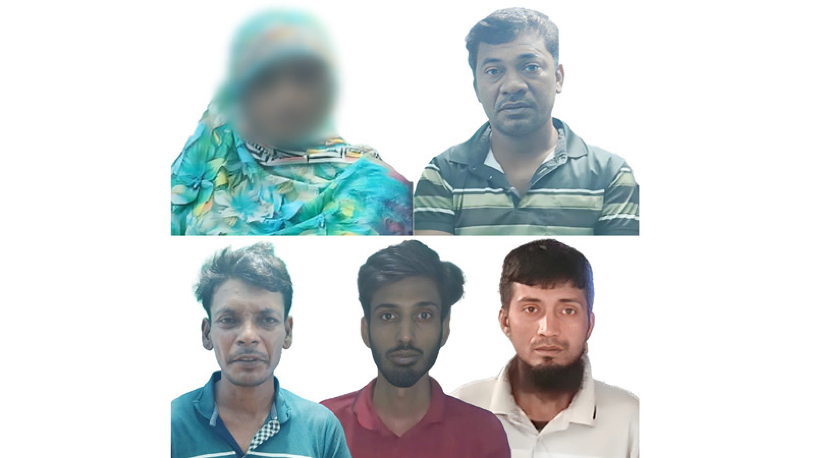 নগরীতে নারীসহ ৫ মাদক ব্যবসায়ী গ্রেপ্তার. মাদকদ্রব্য উদ্ধার