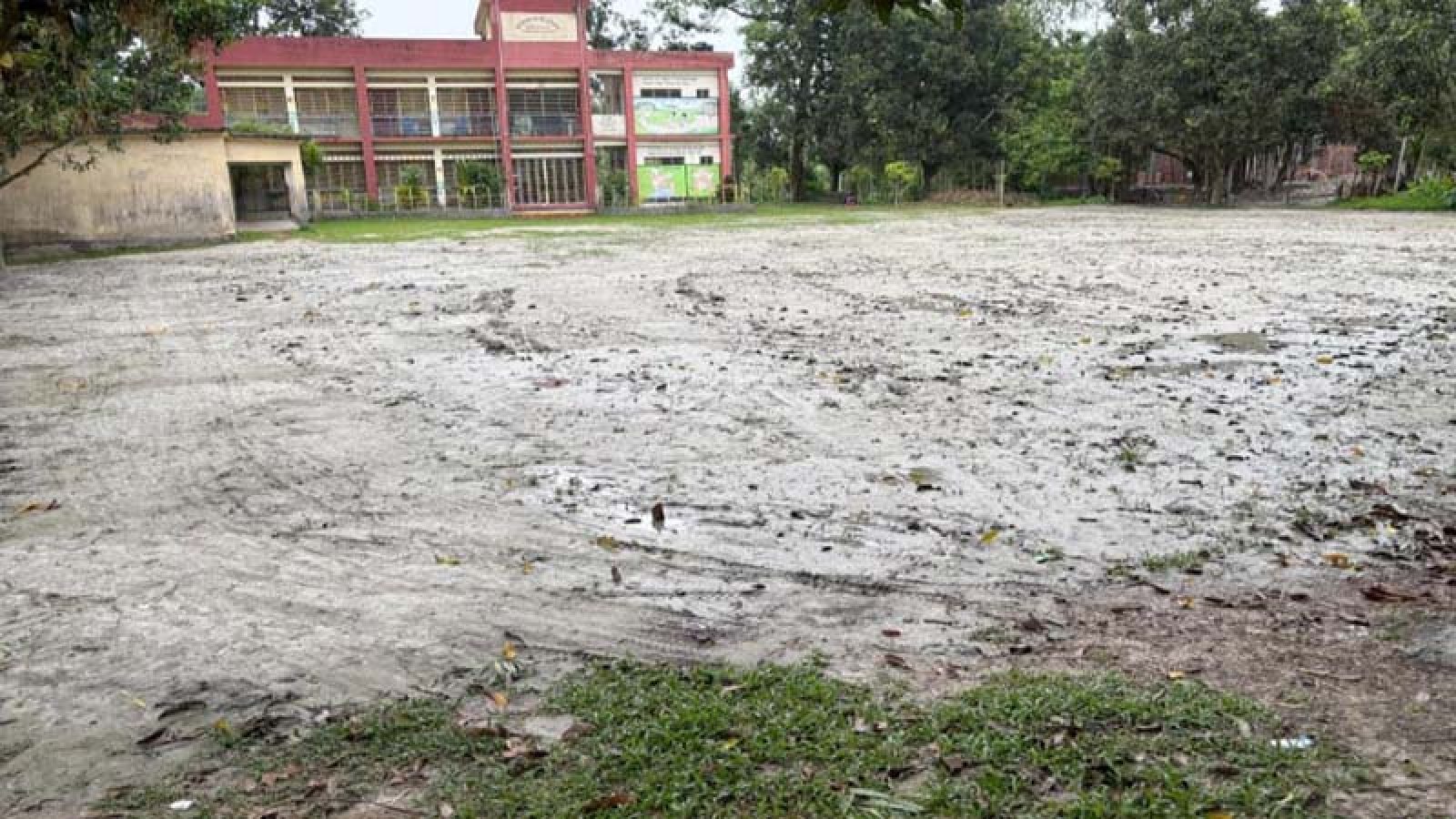 মান্দায় বিদ্যালয়ের মাঠ ভরাটে টিআর প্রকল্পের অর্থ আত্মসাতের অভিযোগ