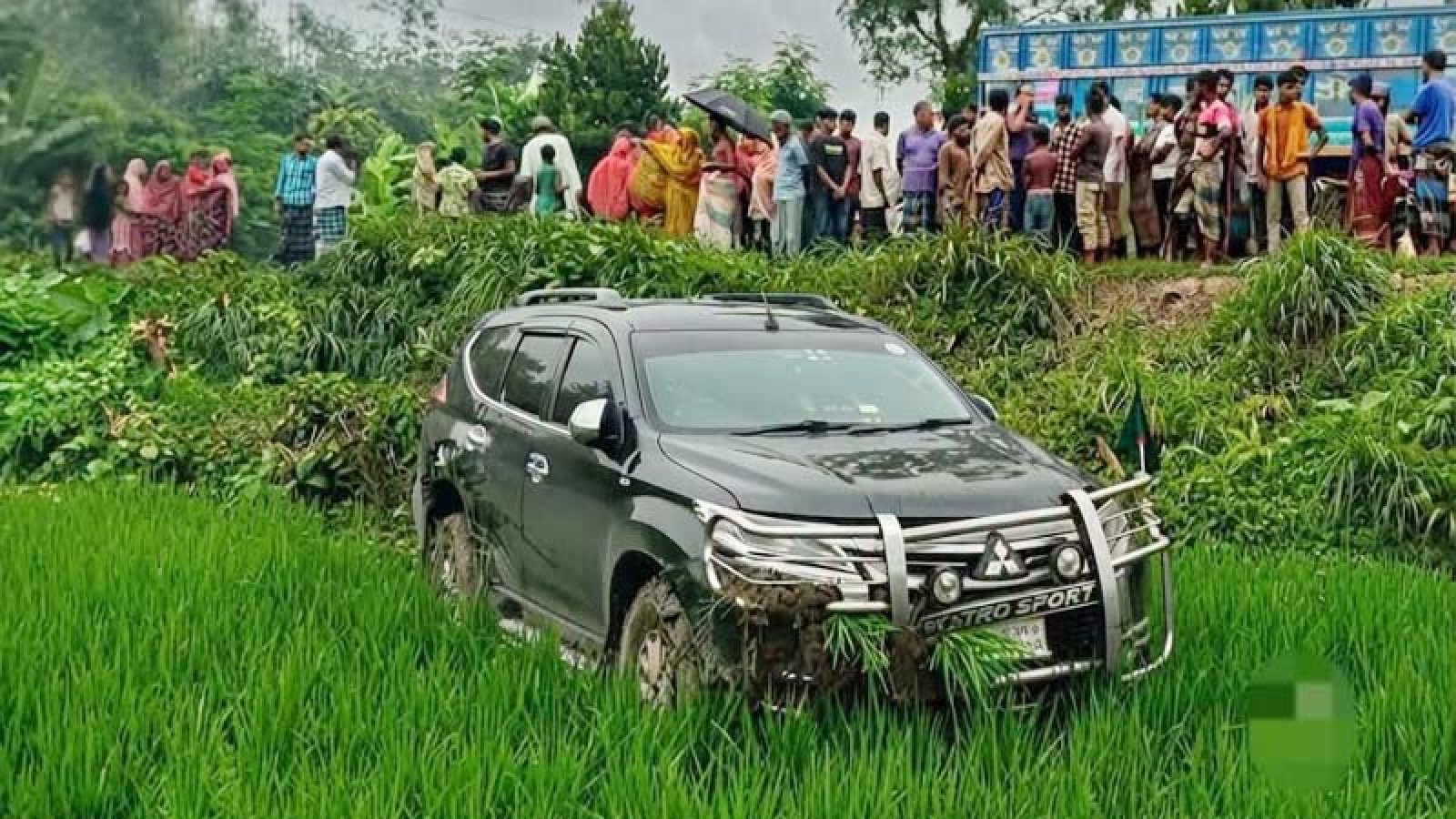 বগুড়ায় প্রতিমন্ত্রীর গাড়ির ধাক্কায় আহত বৃদ্ধার মৃত্যু