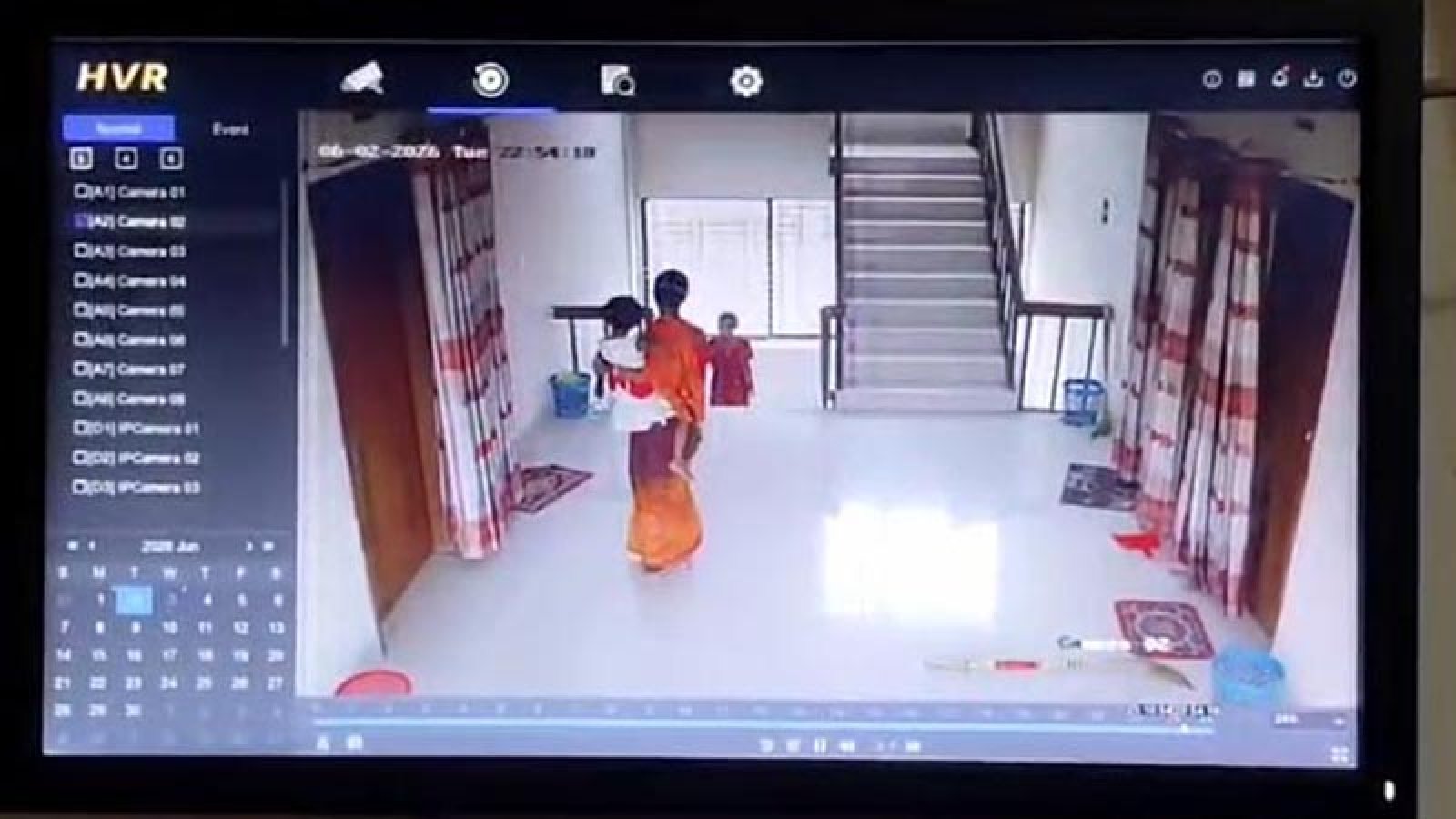 বরগুনায় মা ও ২ মেয়ের মৃত্যু, সিসিটিভি ফুটেজ ভাইরাল