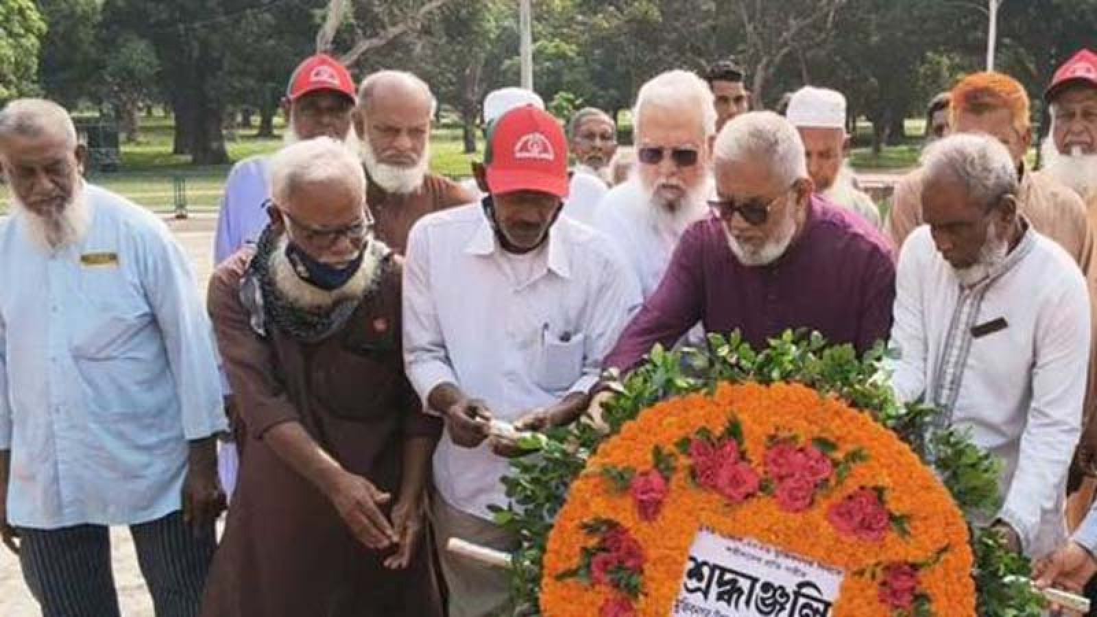 মুজিবনগর দিবসে মেহেরপুরে মুক্তিযোদ্ধাদের শ্রদ্ধা