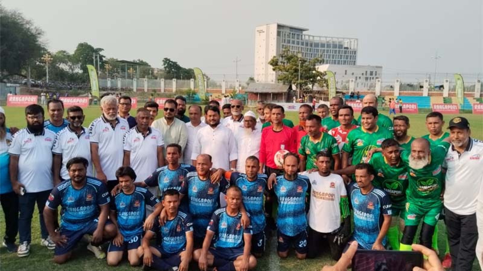 মাস্টার্স কাপ ফুটবল টুর্নামেন্ট উদ্বোধন