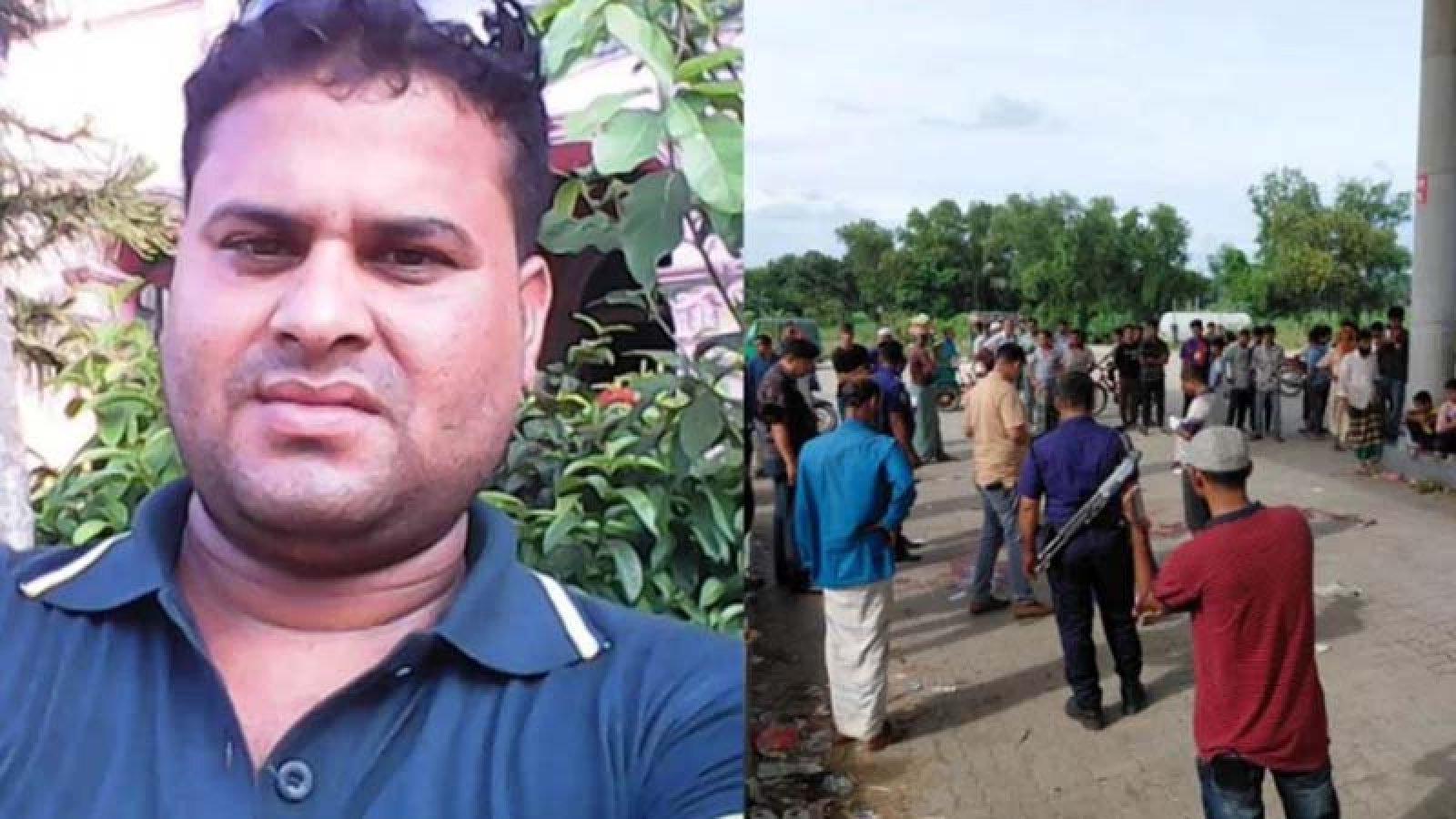পেট্রোল পাম্পের সামনে সাবেক ইউপি সদস্যকে কুপিয়ে হত্যা
