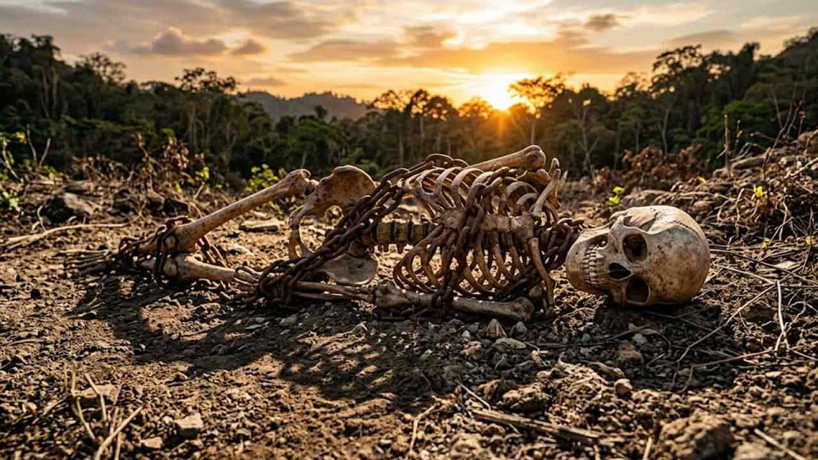 শিকলে প্যাঁচানো ১৬০০ বছরের পুরনো দেহাবশেষ! লিঙ্গ নির্ধারণ হতেই বদলাল খ্রিস্টধর্মের প্রাচীন রীতি সম্পর্কে ধারণা