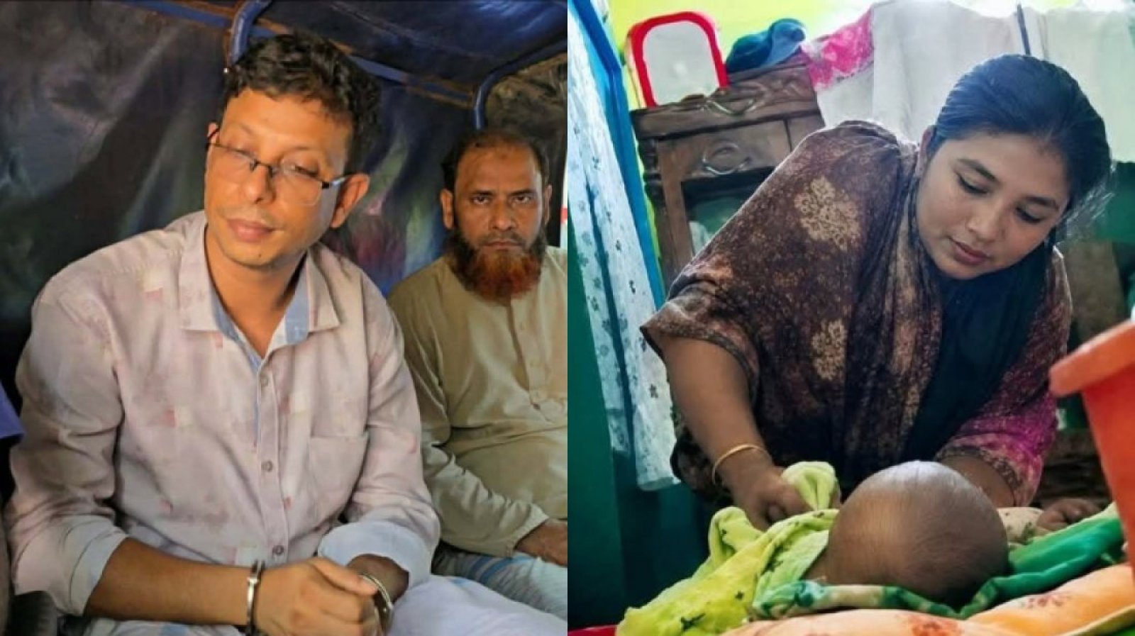 ২ মাসের শিশুর ভিডিও ভাইরাল, স্ত্রীর অপরাধে স্বামী-বাবা গ্রেফতার, কী ঘটেছিল