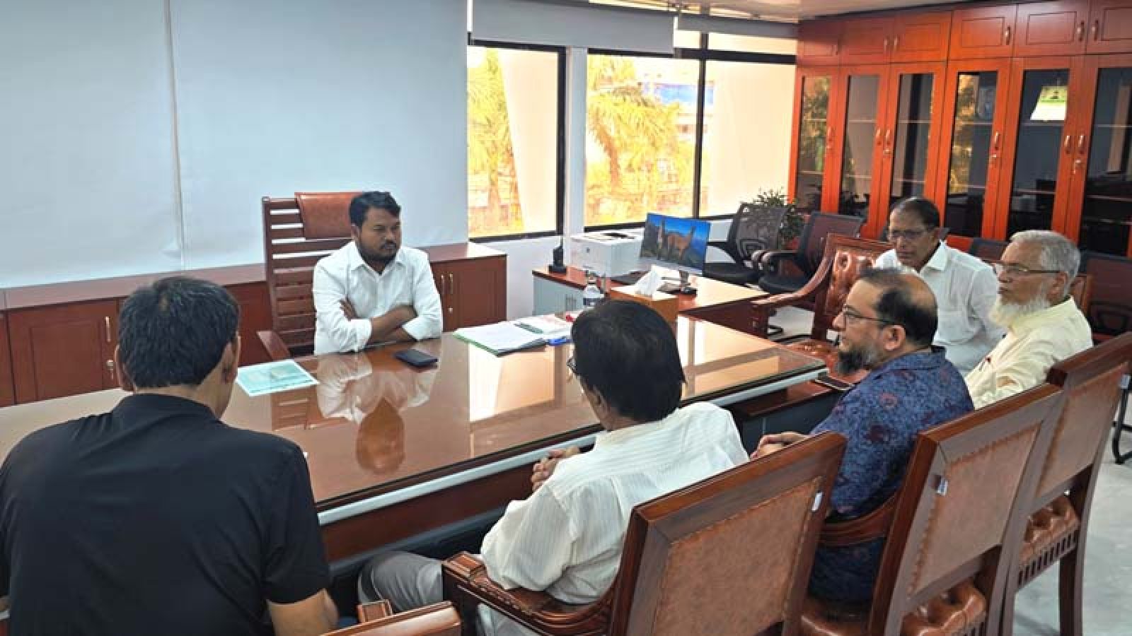রেড ক্রিসেন্ট সোসাইটি রাজশাহী সিটি ইউনিটের কার্যনির্বাহী কমিটির সভা অনুষ্ঠিত