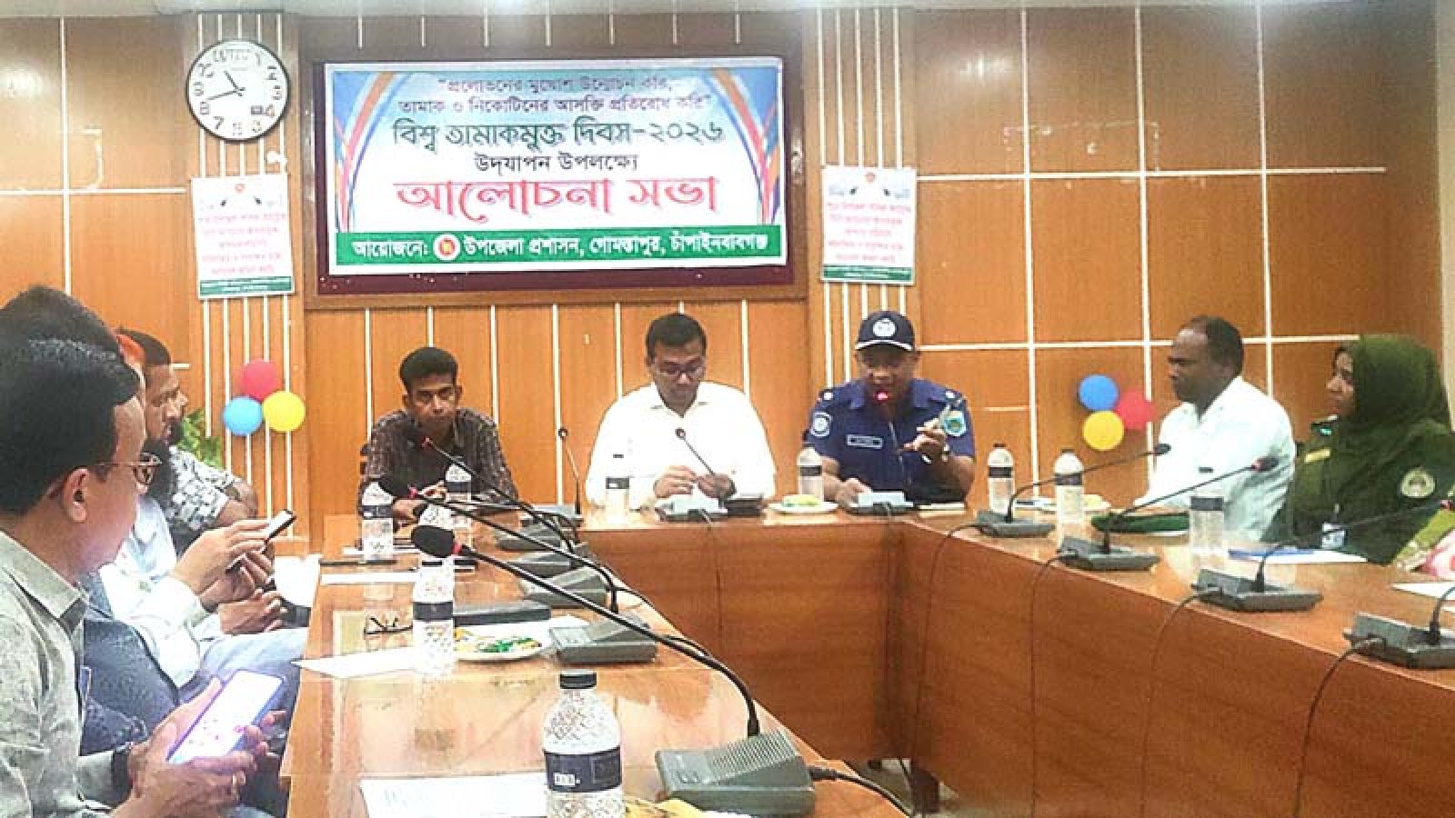 গোমস্তাপুরে বিশ্ব তামাকমুক্ত দিবস পালিত