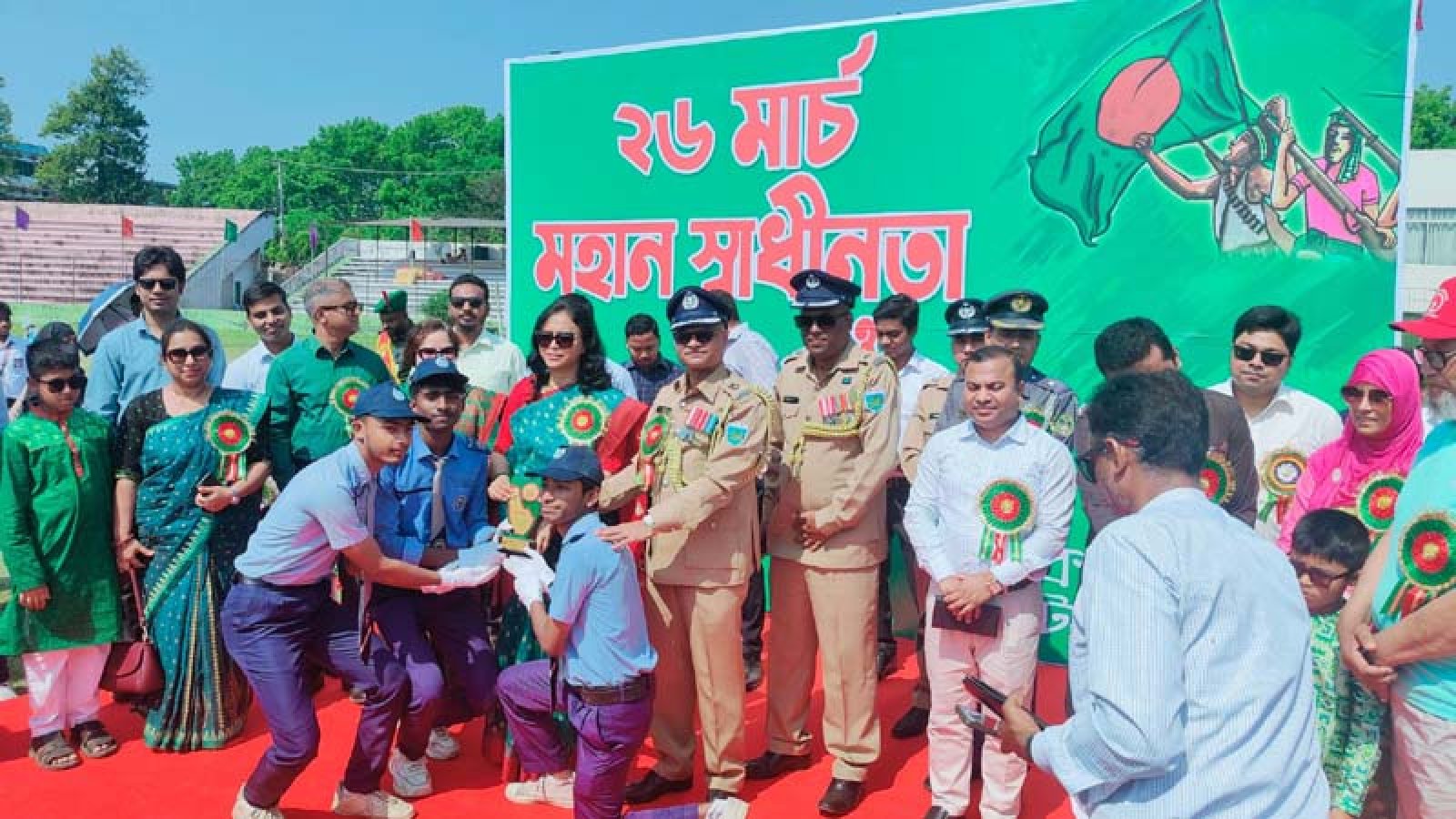 নাটোরে   মহান ২৬ শে মার্চ স্বাধীনতা দিবস পালিত