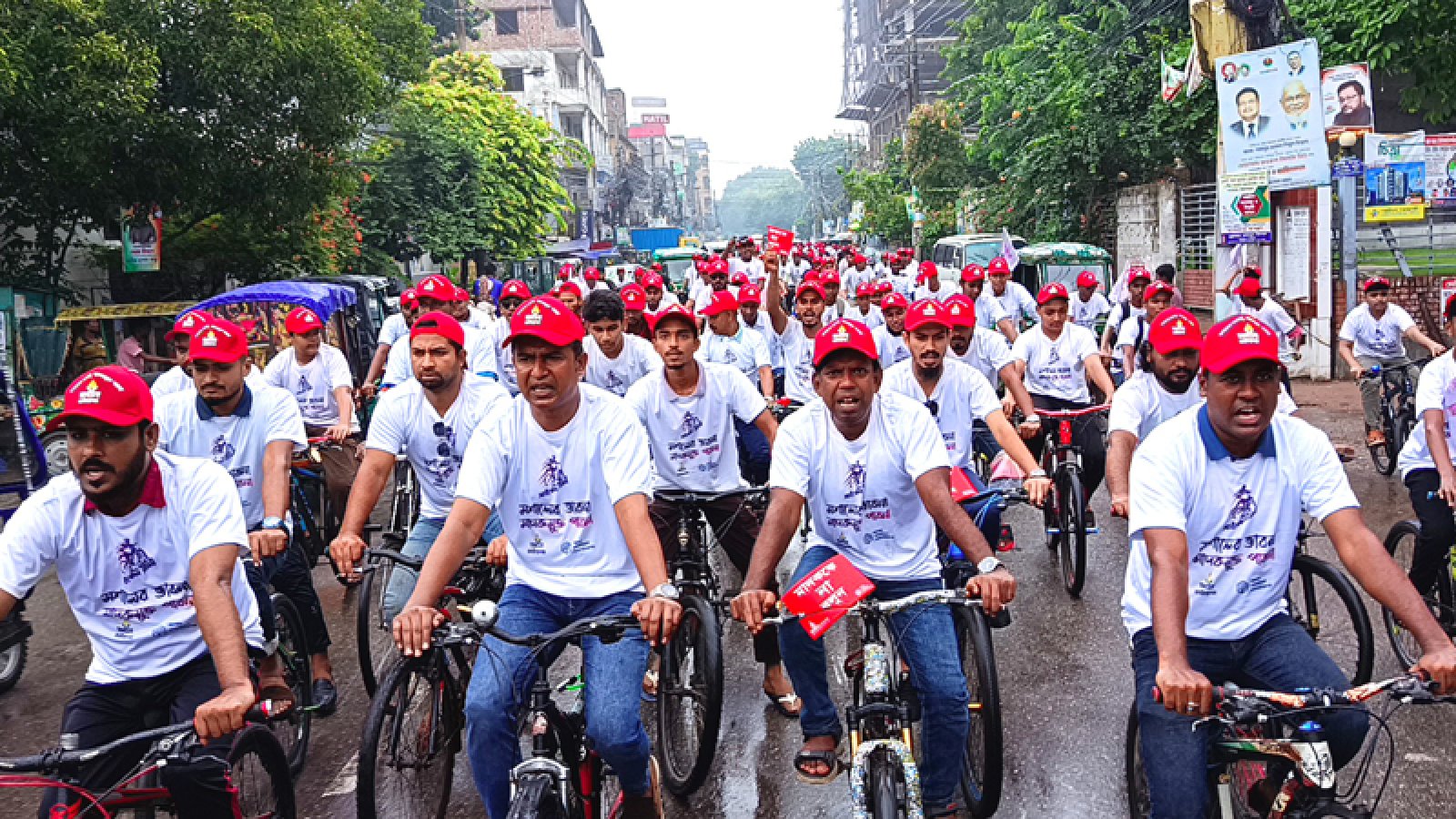 পাবনায় মাদকবিরোধী সাইকেল র‌্যালি
