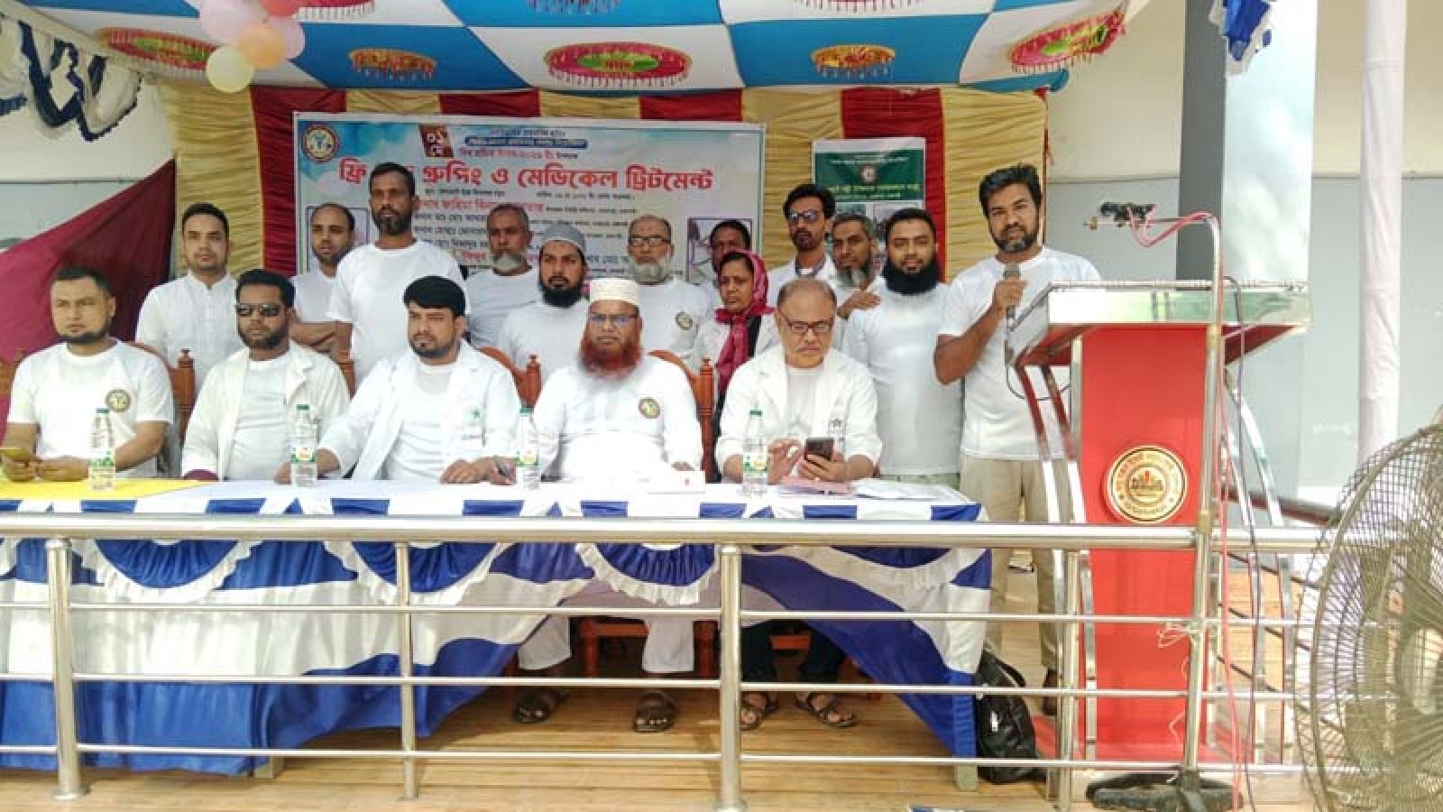 কেশরহাট পল্লি চিকিৎসক সমাজ কল্যাণ সংস্থার উদ্যোগে ফ্রি ব্লাড গ্রুপিং ও চিকিৎসা ক্যাম্প অনুষ্ঠিত