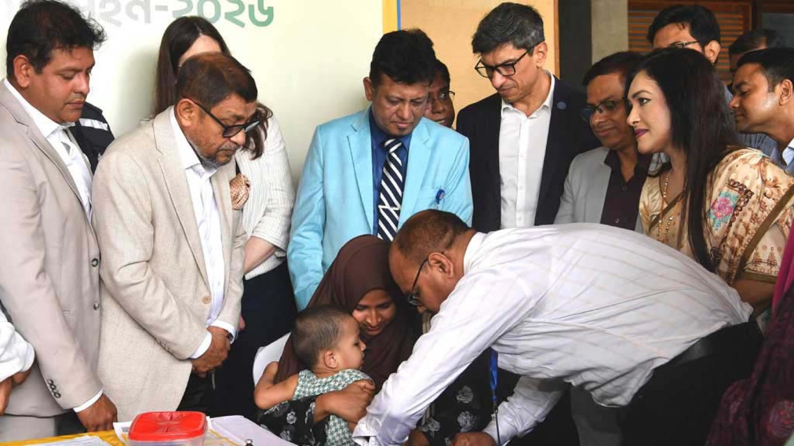 সারাদেশে হাম-রুবেলার টিকাদান শুরু