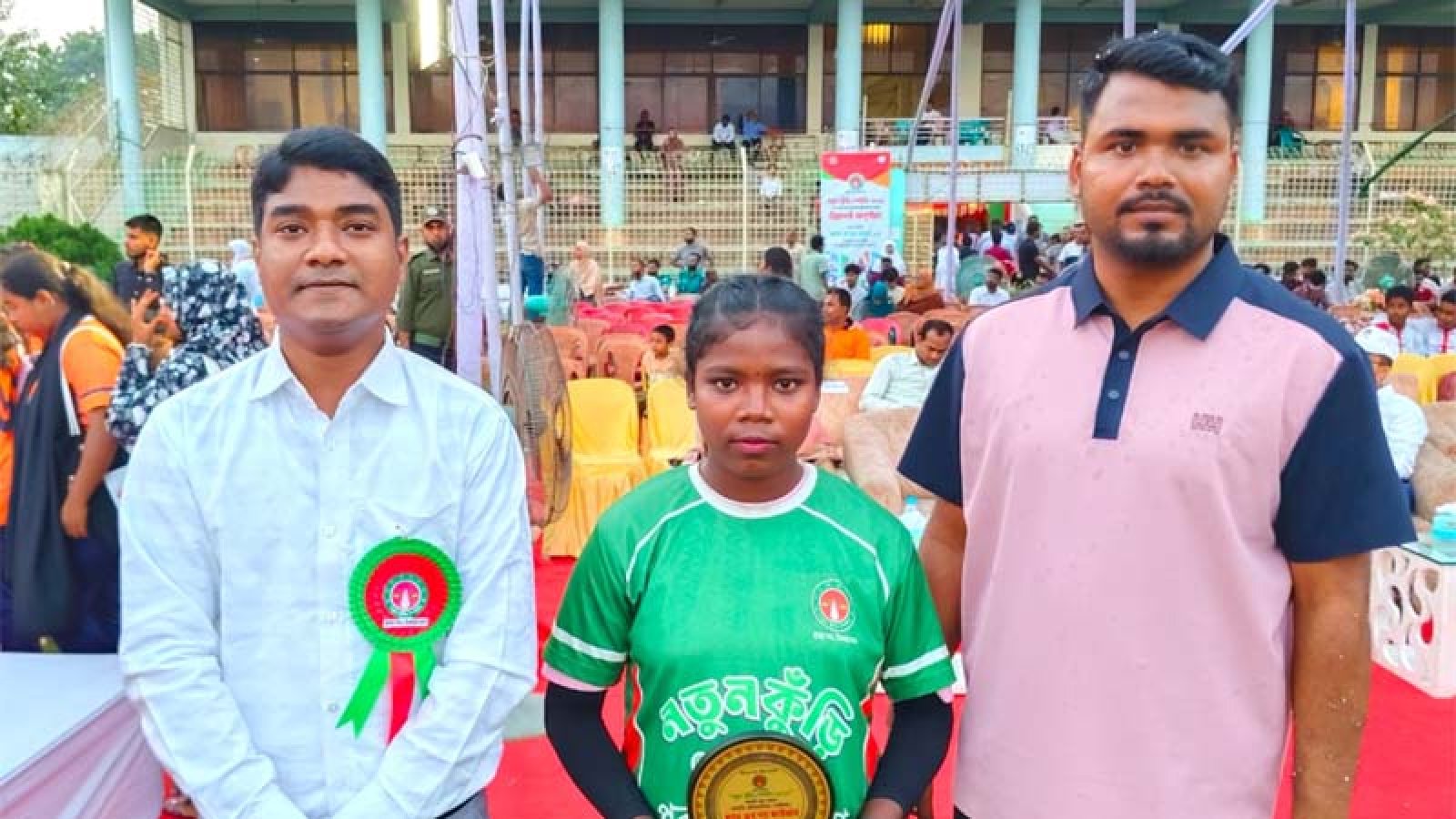 সংগ্রাম পেরিয়ে নতুন কুঁড়ির মঞ্চে কাবাডিতে সেরা বীনা হেমব্রম