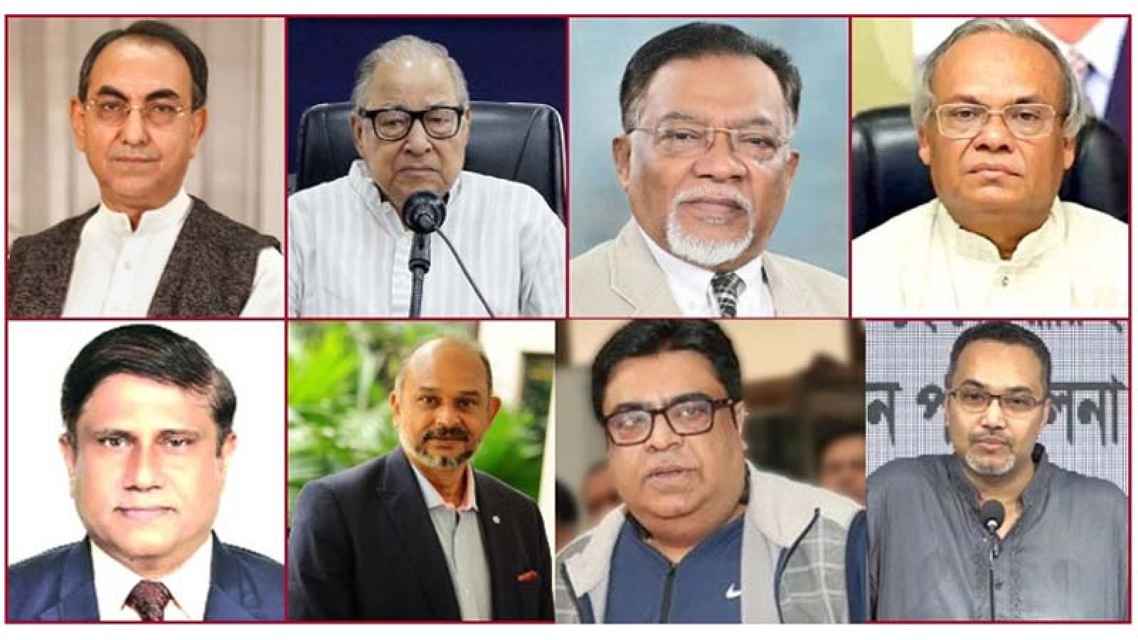 প্রধানমন্ত্রীর ১০ উপদেষ্টার মধ্যে ৮ জনের দফতর বণ্টন