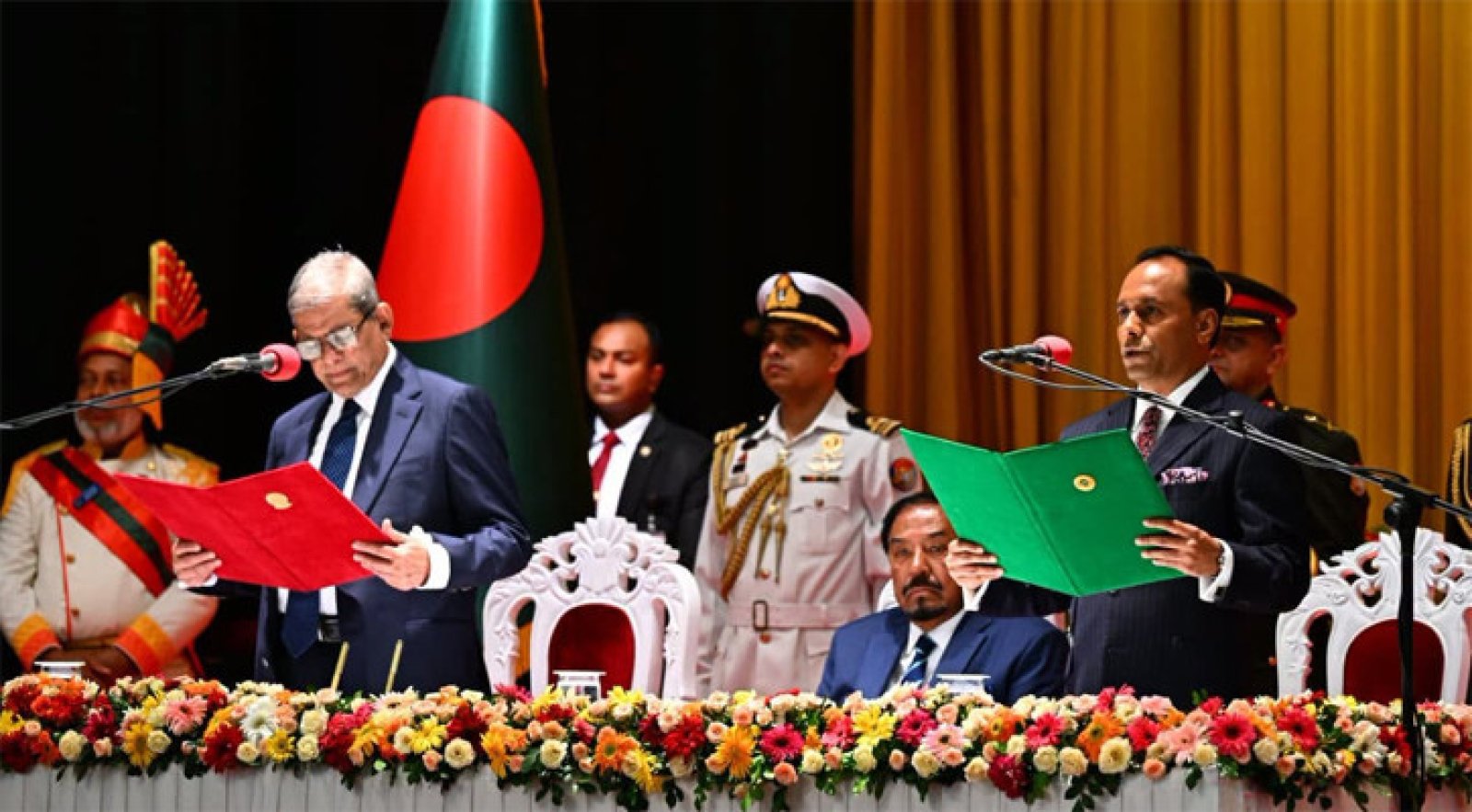 রাষ্ট্রপতির শপথ-দায়িত্বভার গ্রহণের প্রজ্ঞাপন জারি