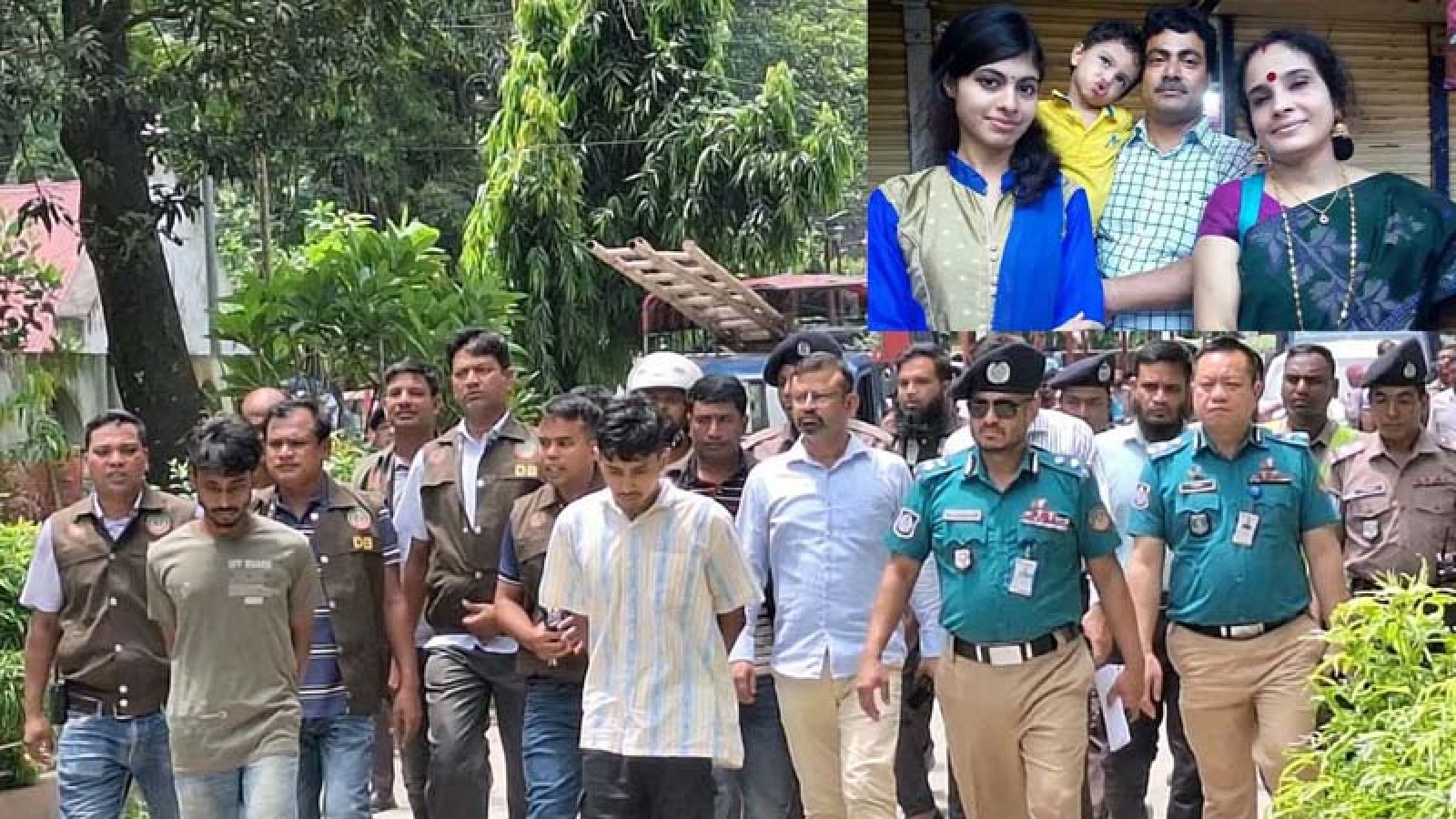গণপতি পরিবারকে খুনের রাতে ‘সীমান্তের বাসায় ইয়াবা সেবন করেন’ মুগ্ধ ও সিদ্ধার্থ