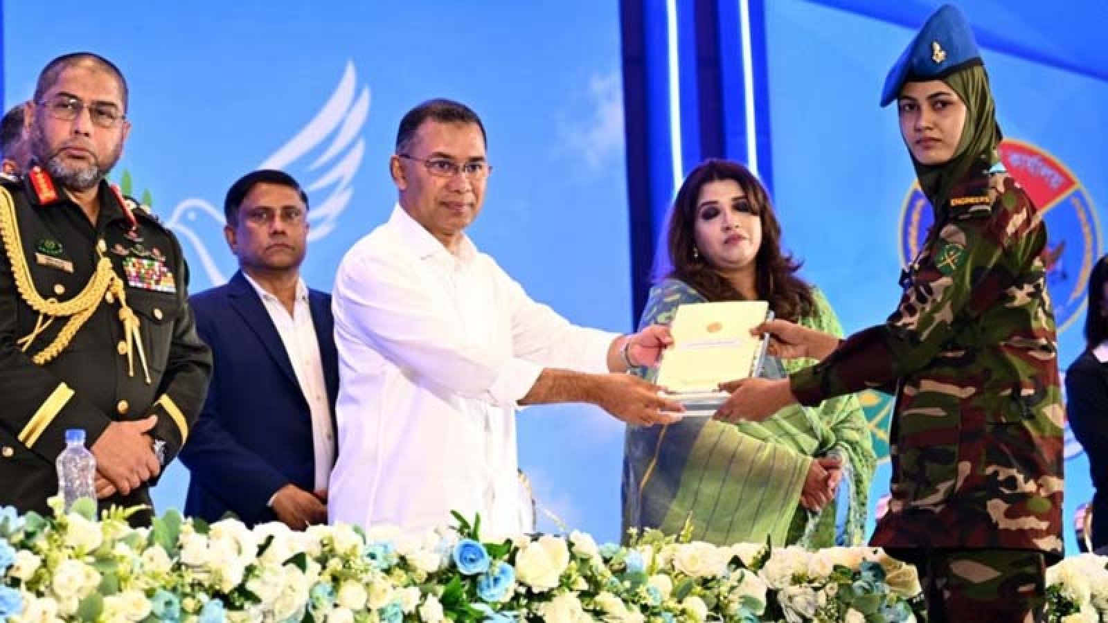বৈশ্বিক শান্তি ও স্থিতিশীলতার পক্ষে বাংলাদেশের অবস্থান সুদৃঢ় থাকবে: প্রধানমন্ত্রী