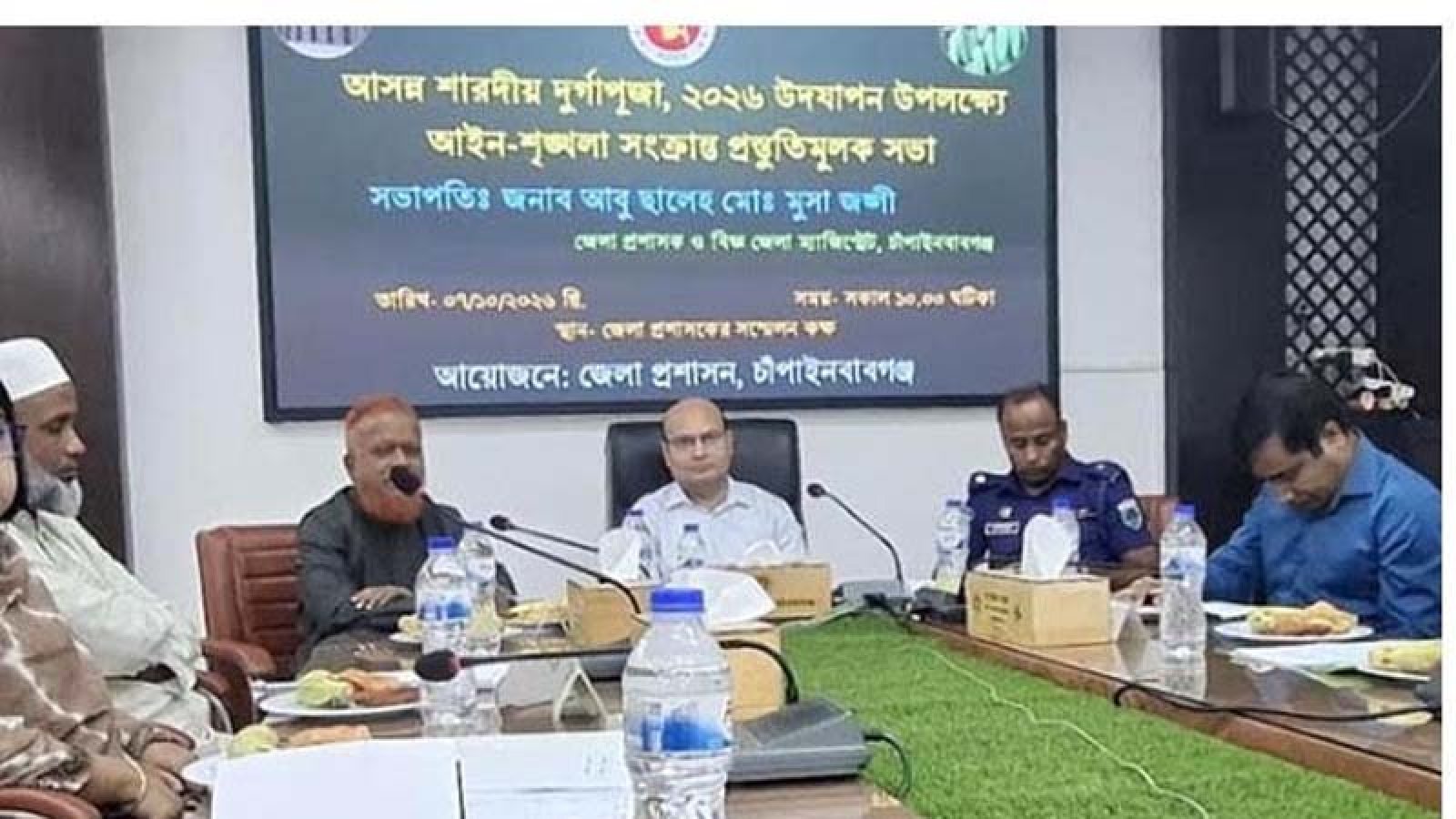 দুর্গাপূজায় গুজব প্রতিরোধে সর্বোচ্চ সতর্ক থাকার আহ্বান
