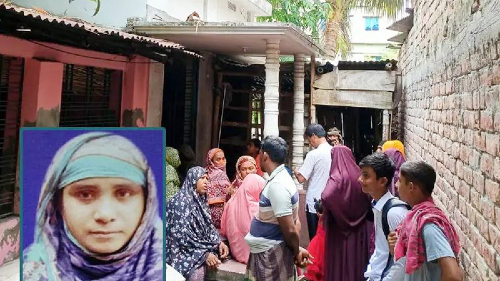 অন্তঃসত্তা স্ত্রীকে গলা কেটে হত্যা, স্বামী পলাতক