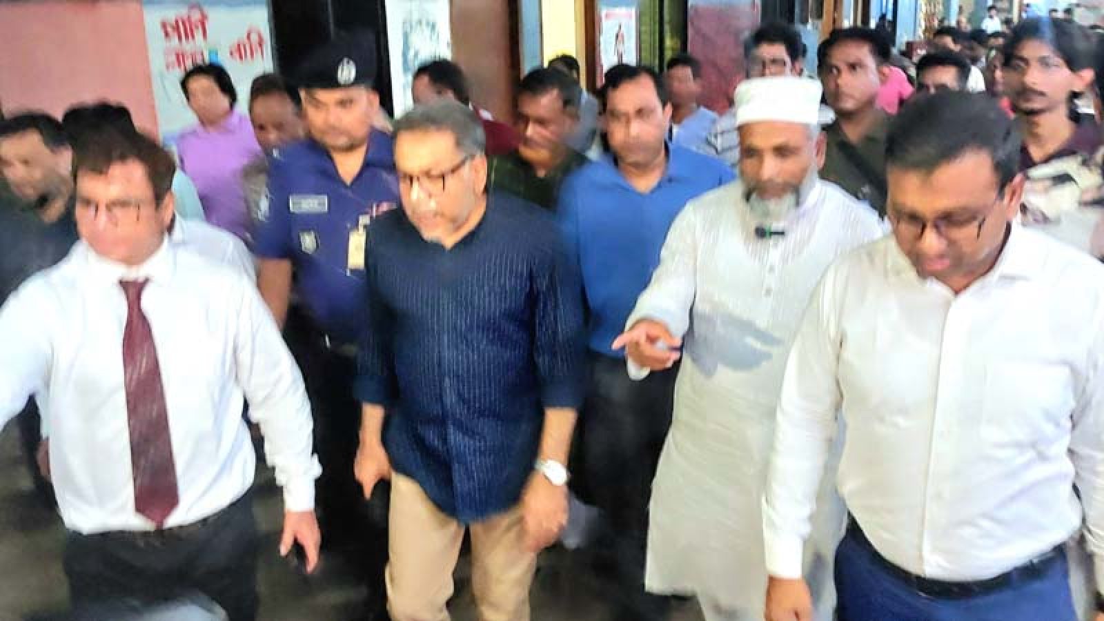 রহনপুর রেলস্টেশন পরিদর্শন করলেন রেলসচিব